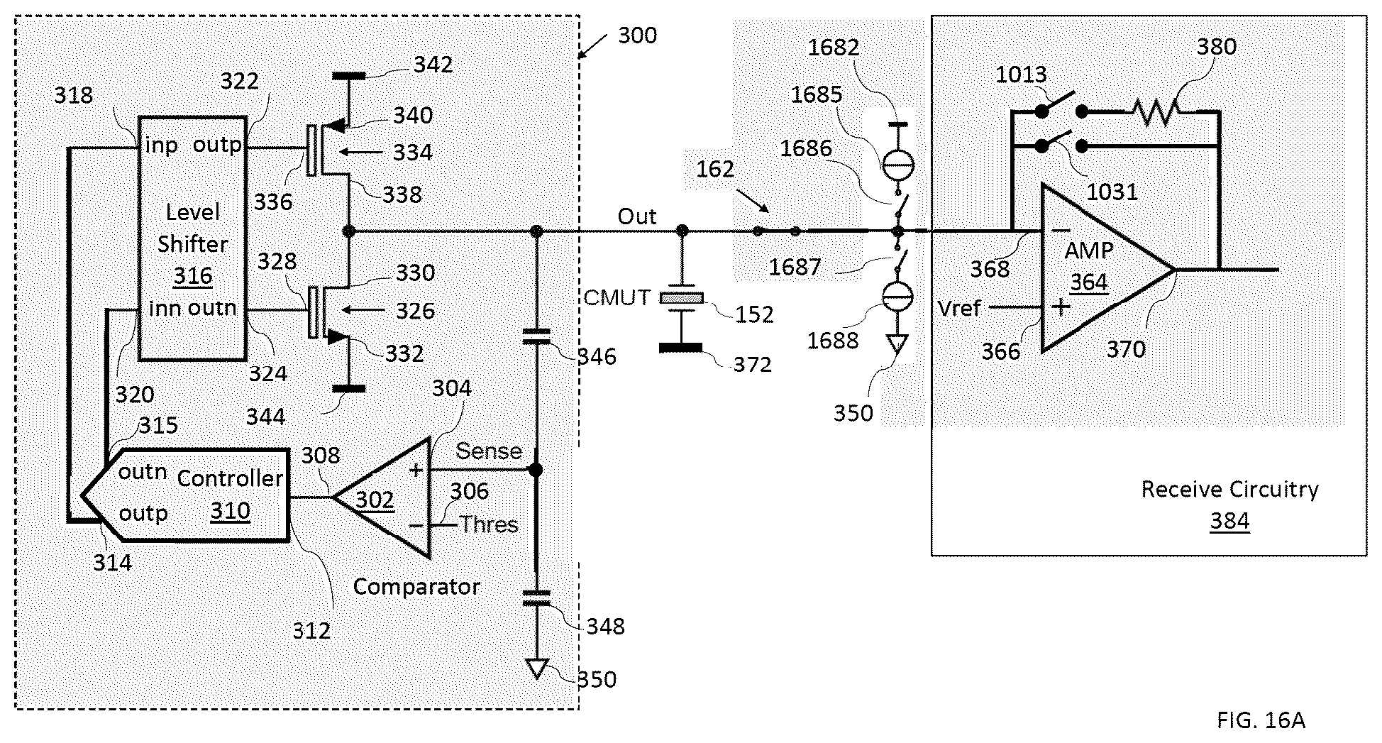 Patent US11815492 Figure 15 – Methods and circuitry for built-in self-testing of circuitry and/or transducers in ultrasound devices
