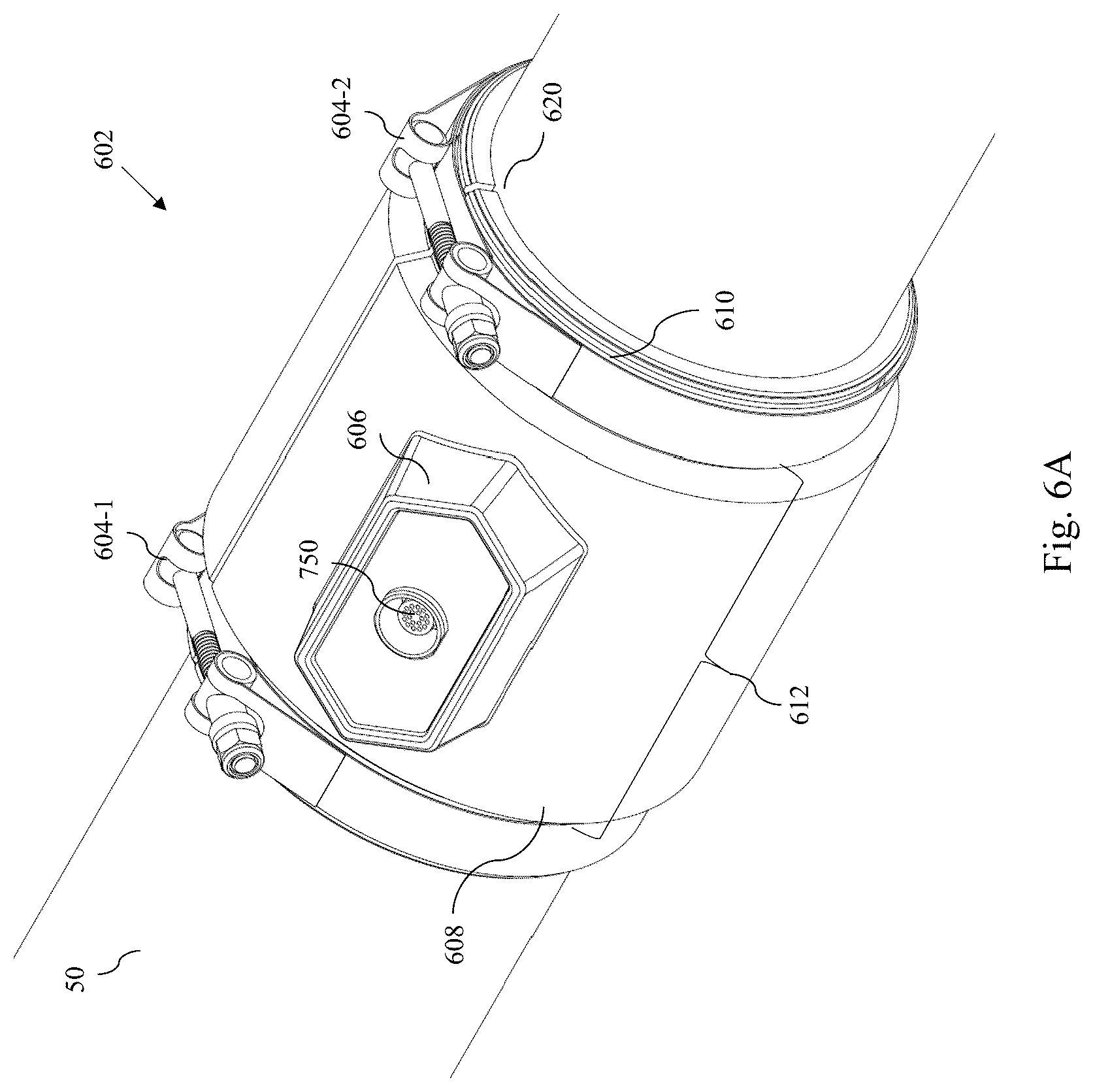 Patent US11815494 Figure 17 – Flexible magnetostrictive guided wave pipe inspection system with integrated magnets