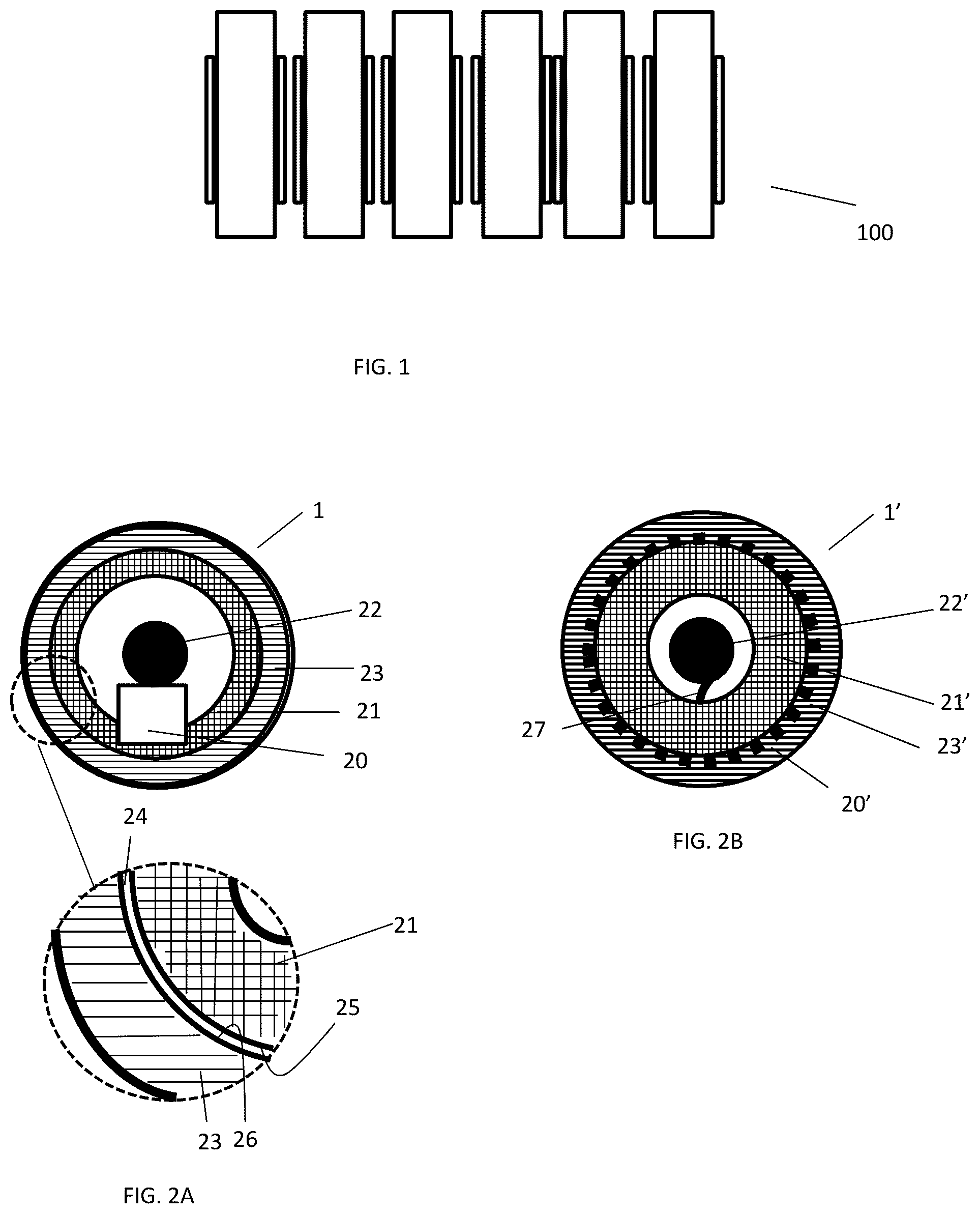 Patent US11815495 Figure 1 – Device, system and method for emission and reception of ultrasonic signals to and from a test material