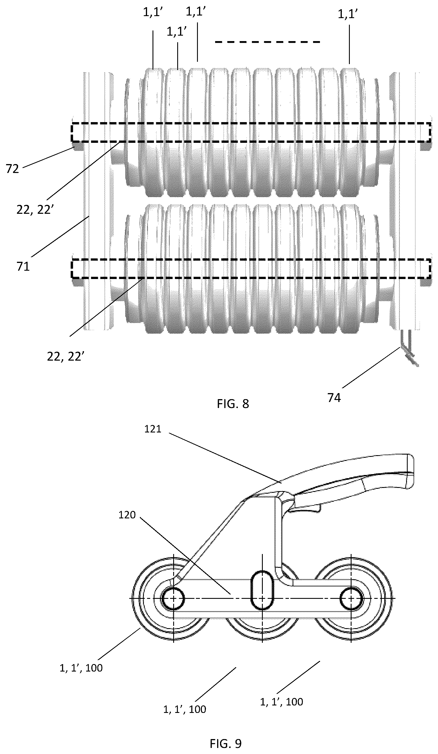 Patent US11815495 Figure 6 – Device, system and method for emission and reception of ultrasonic signals to and from a test material