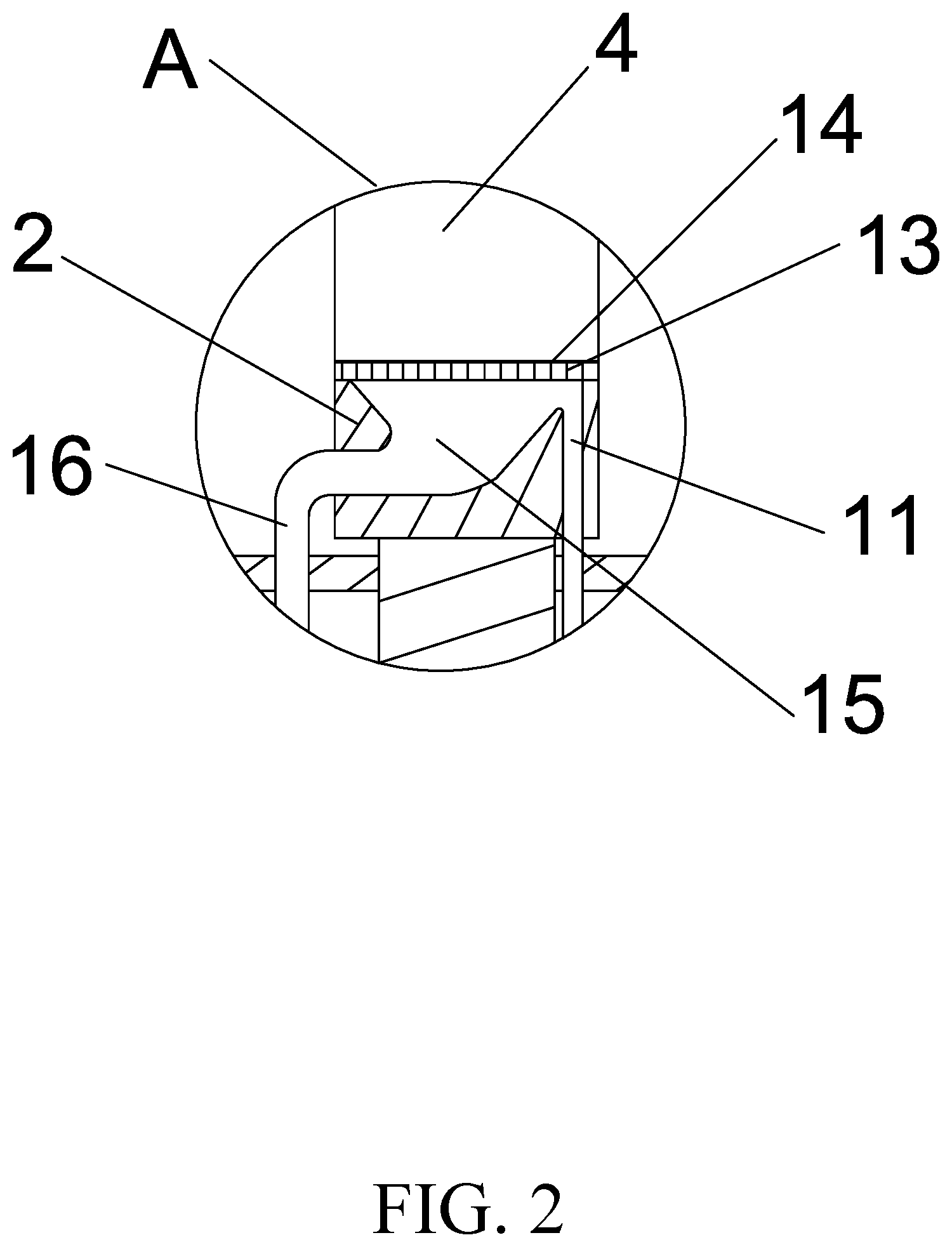 Patent US11815497 Figure 2 – Triaxial test apparatus for measuring eroded soil particle under action of seepage force