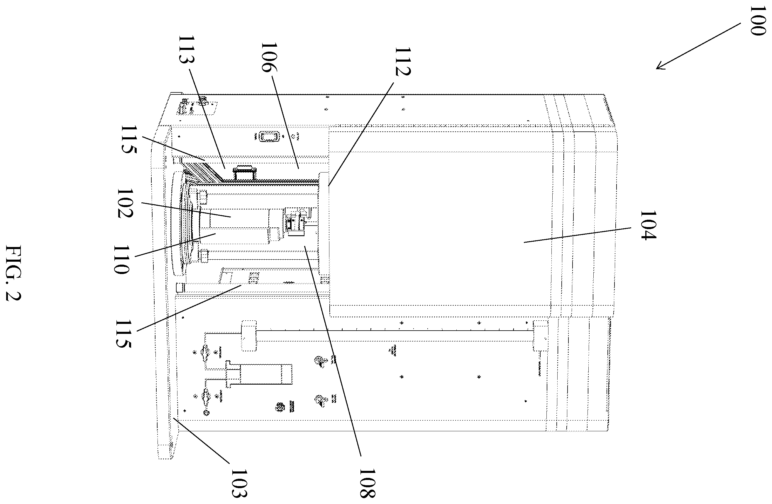 Patent US11815499 Figure 2 – Resonant column device for soil testing