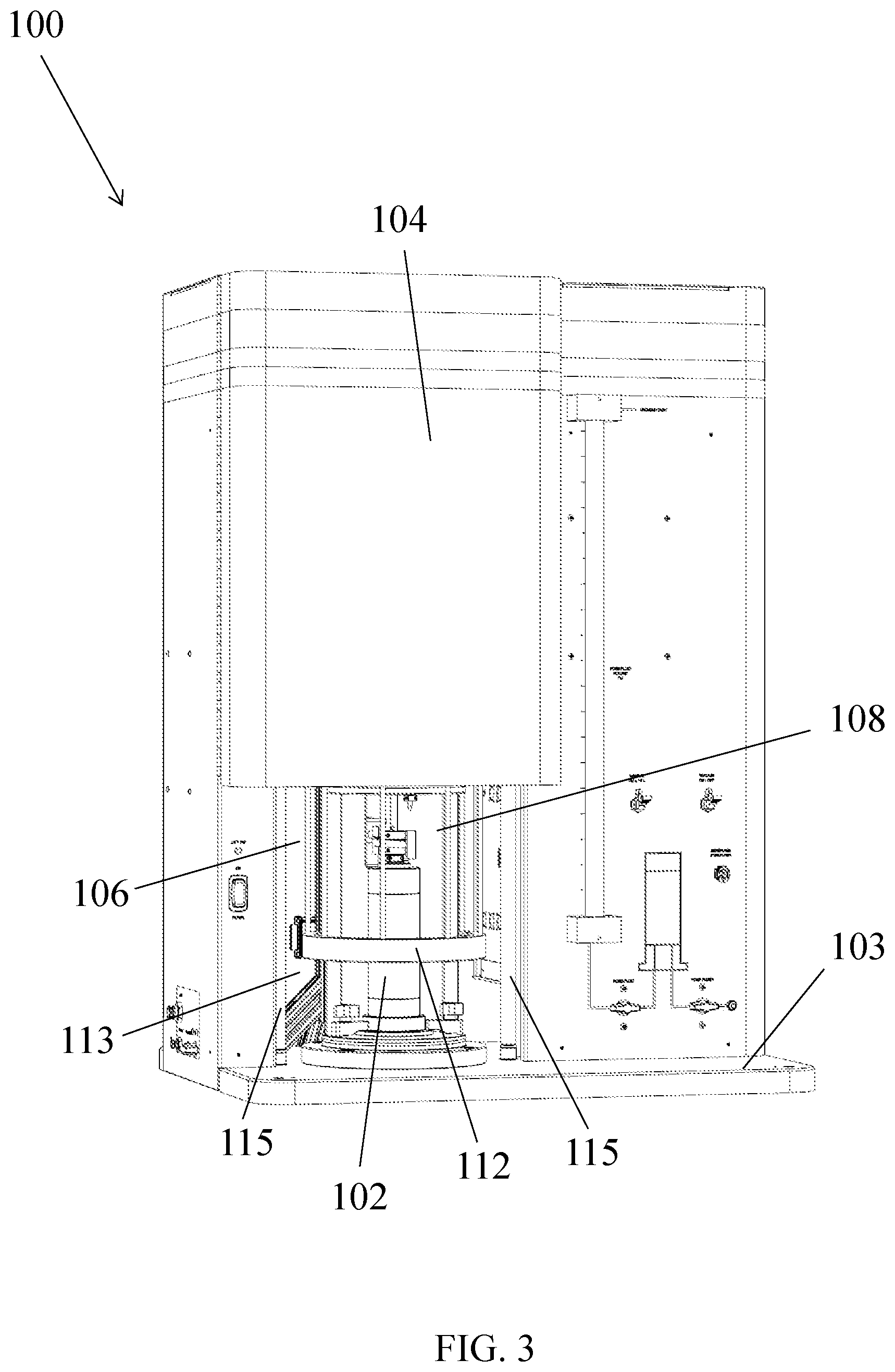 Patent US11815499 Figure 3 – Resonant column device for soil testing
