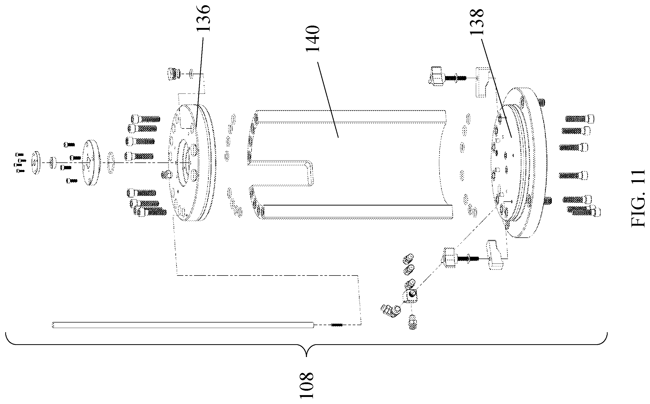 Patent US11815499 Figure 11 – Resonant column device for soil testing
