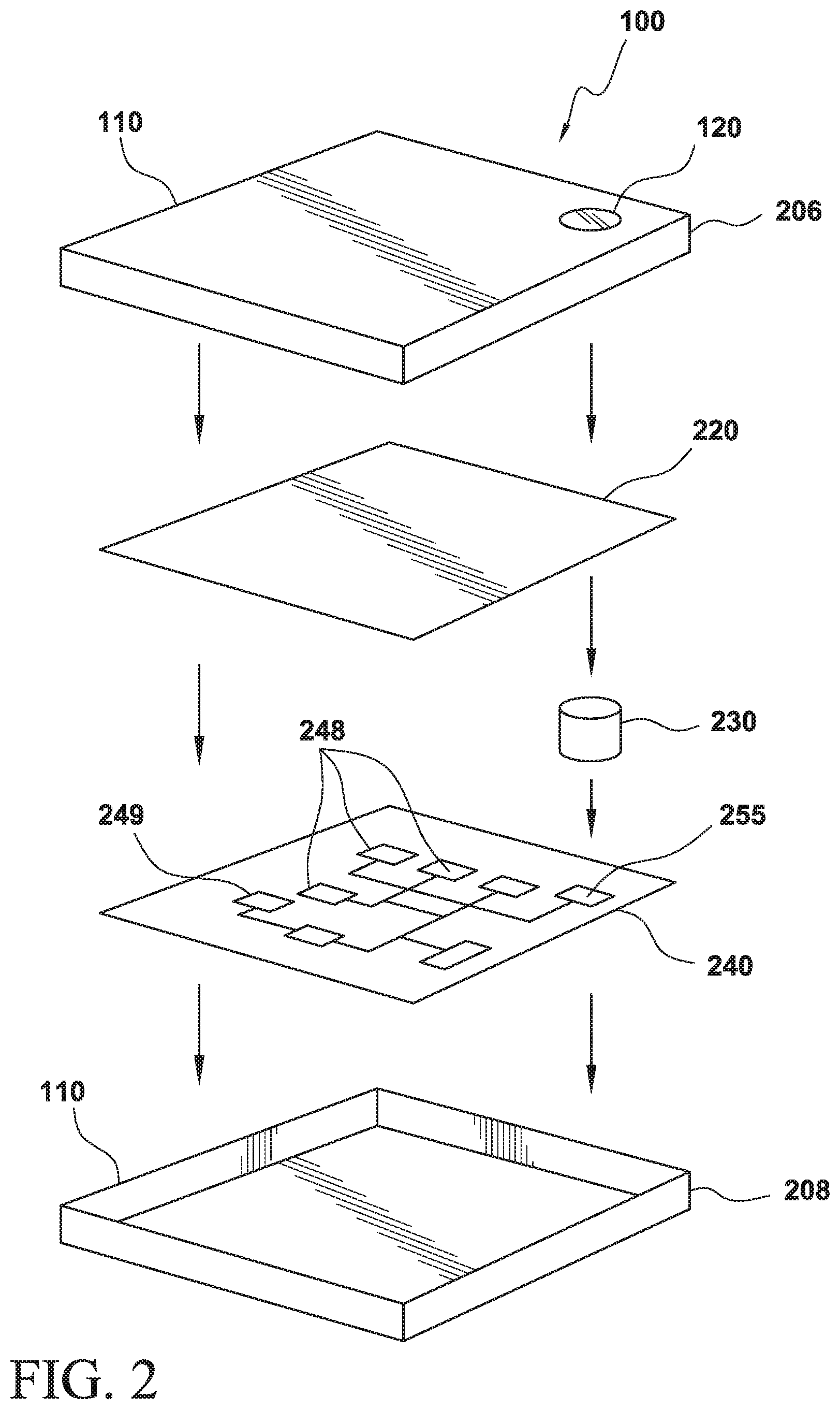 Patent US11815504 Figure 2 – Sensor device, and systems and methods for obtaining measurements of selected characteristics of a concrete mixture