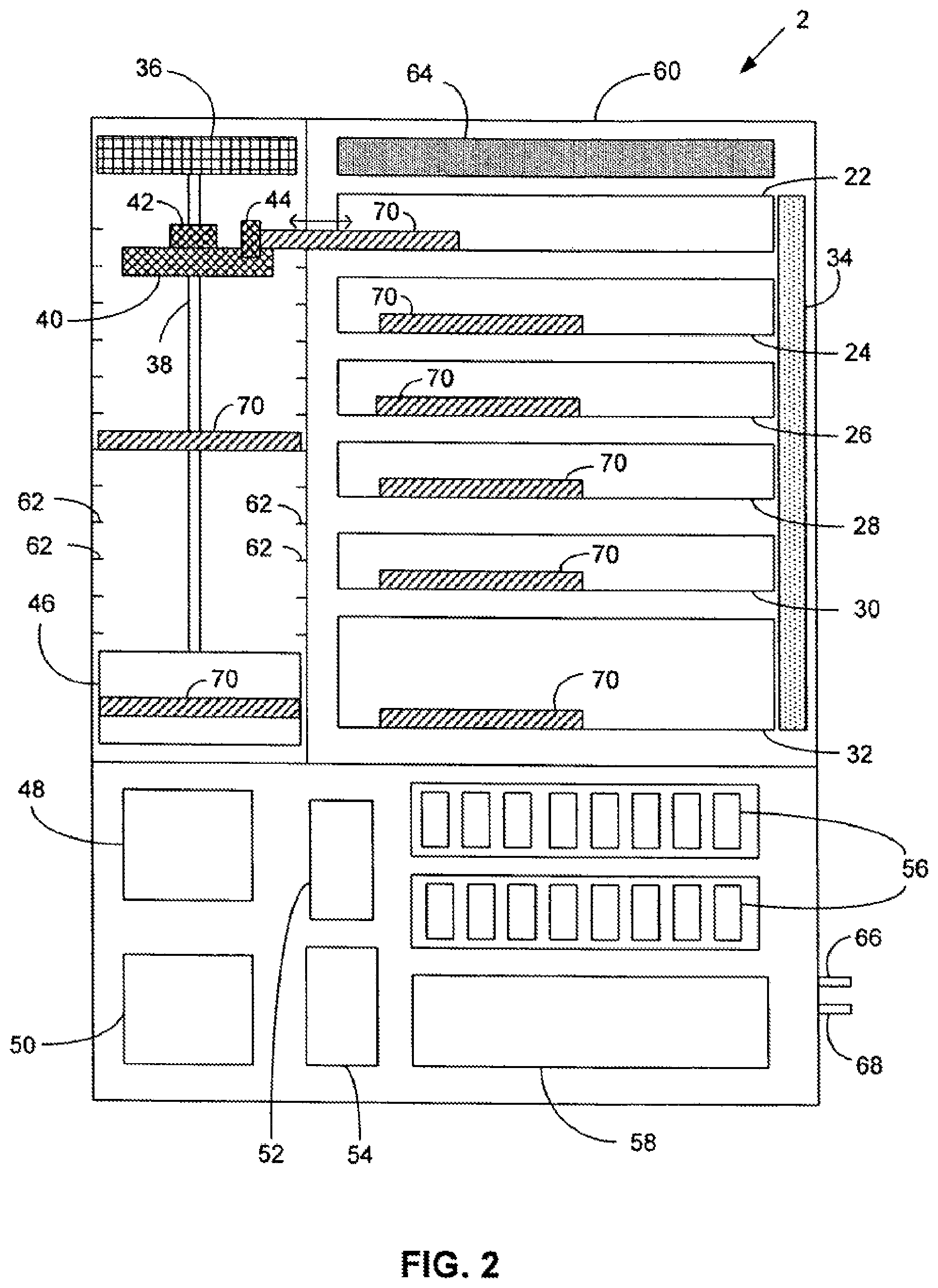 Patent US11815518 Figure 2 – Automated high volume slide processing system