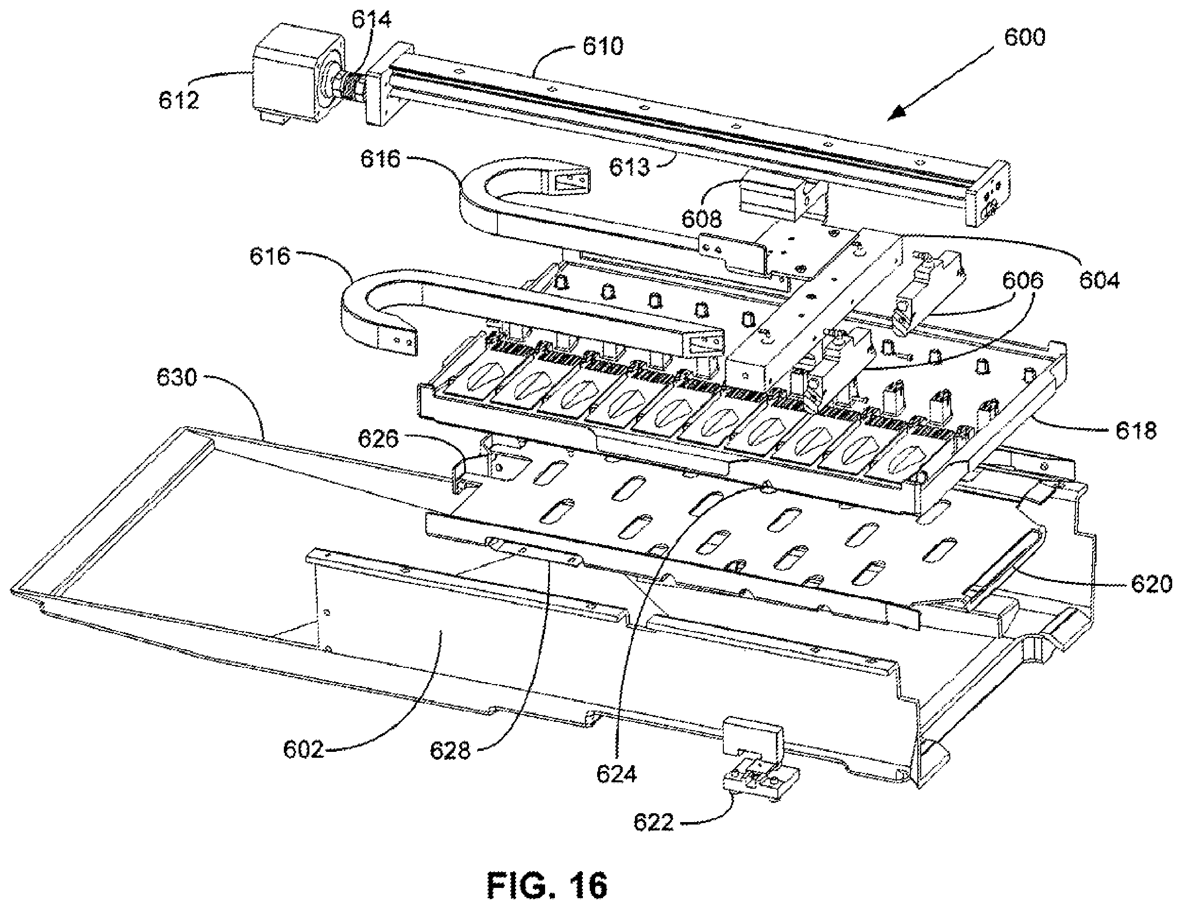 Patent US11815518 Figure 16 – Automated high volume slide processing system