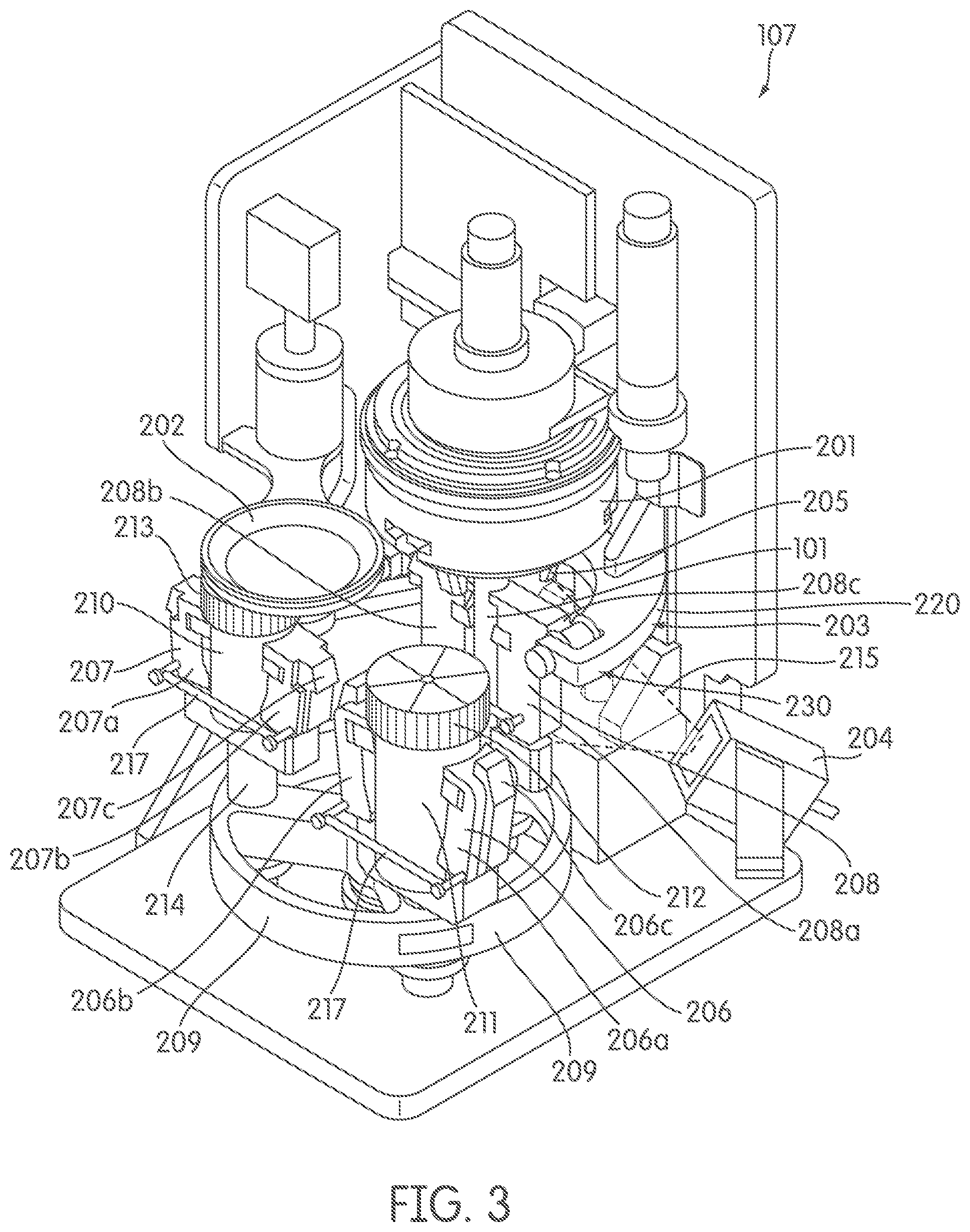 Patent US11815522 Figure 3 – Automated sample handing instrumentation, systems, processes, and methods
