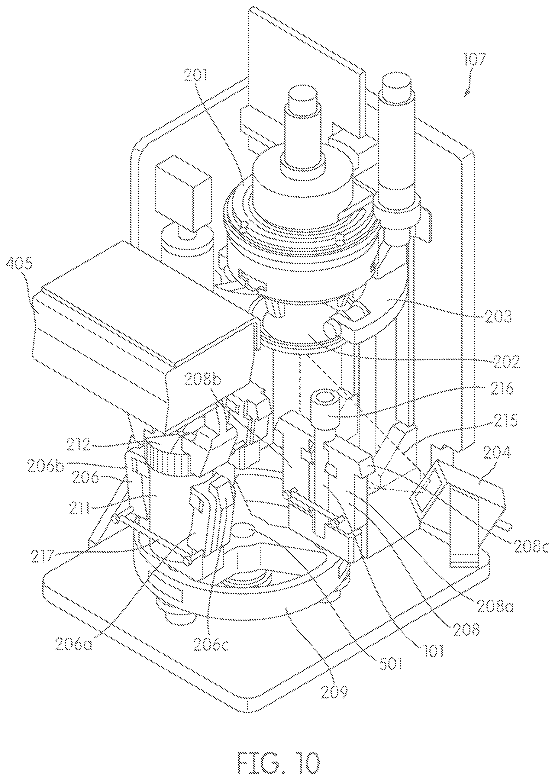 Patent US11815522 Figure 10 – Automated sample handing instrumentation, systems, processes, and methods
