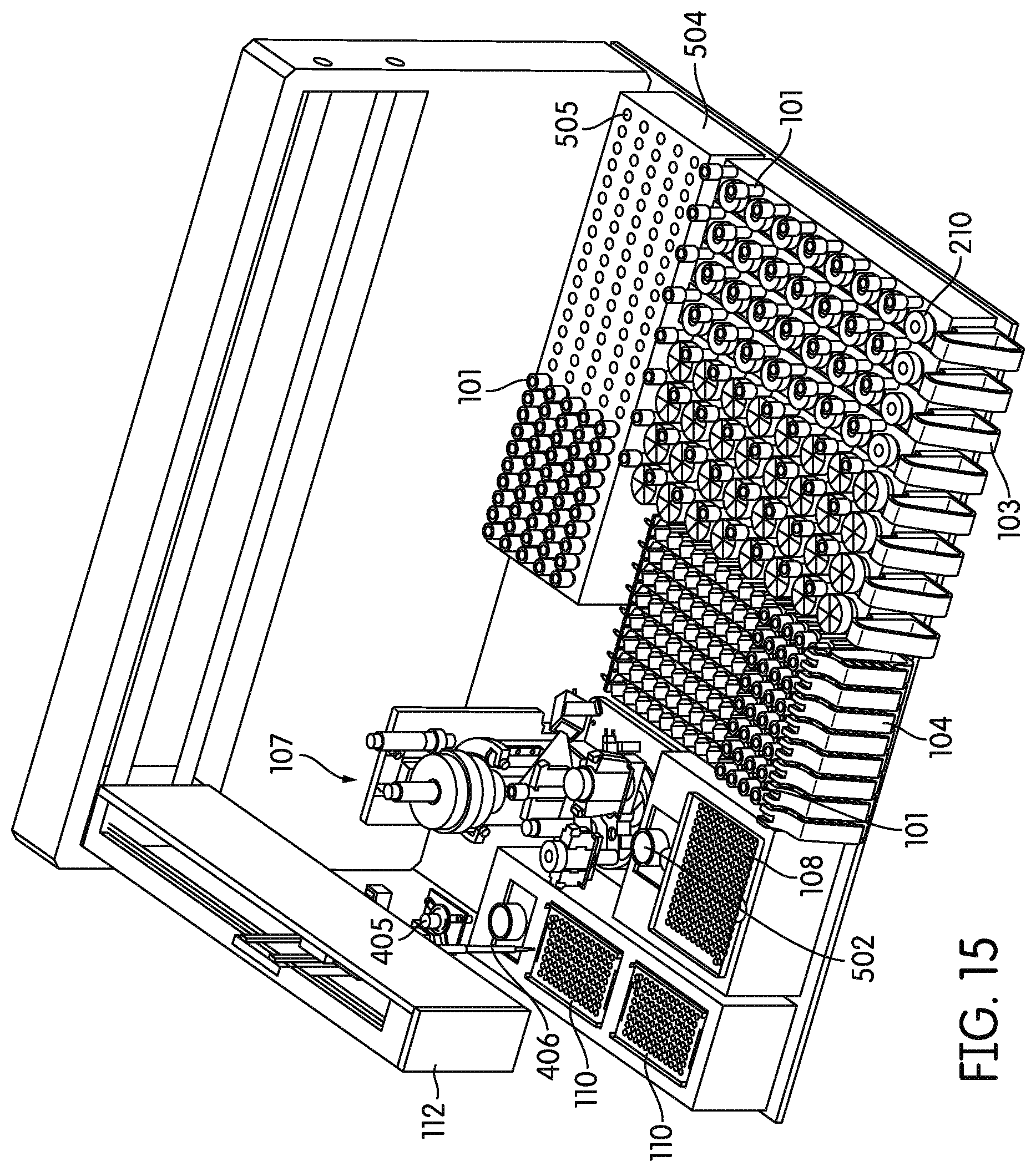 Patent US11815522 Figure 16 – Automated sample handing instrumentation, systems, processes, and methods