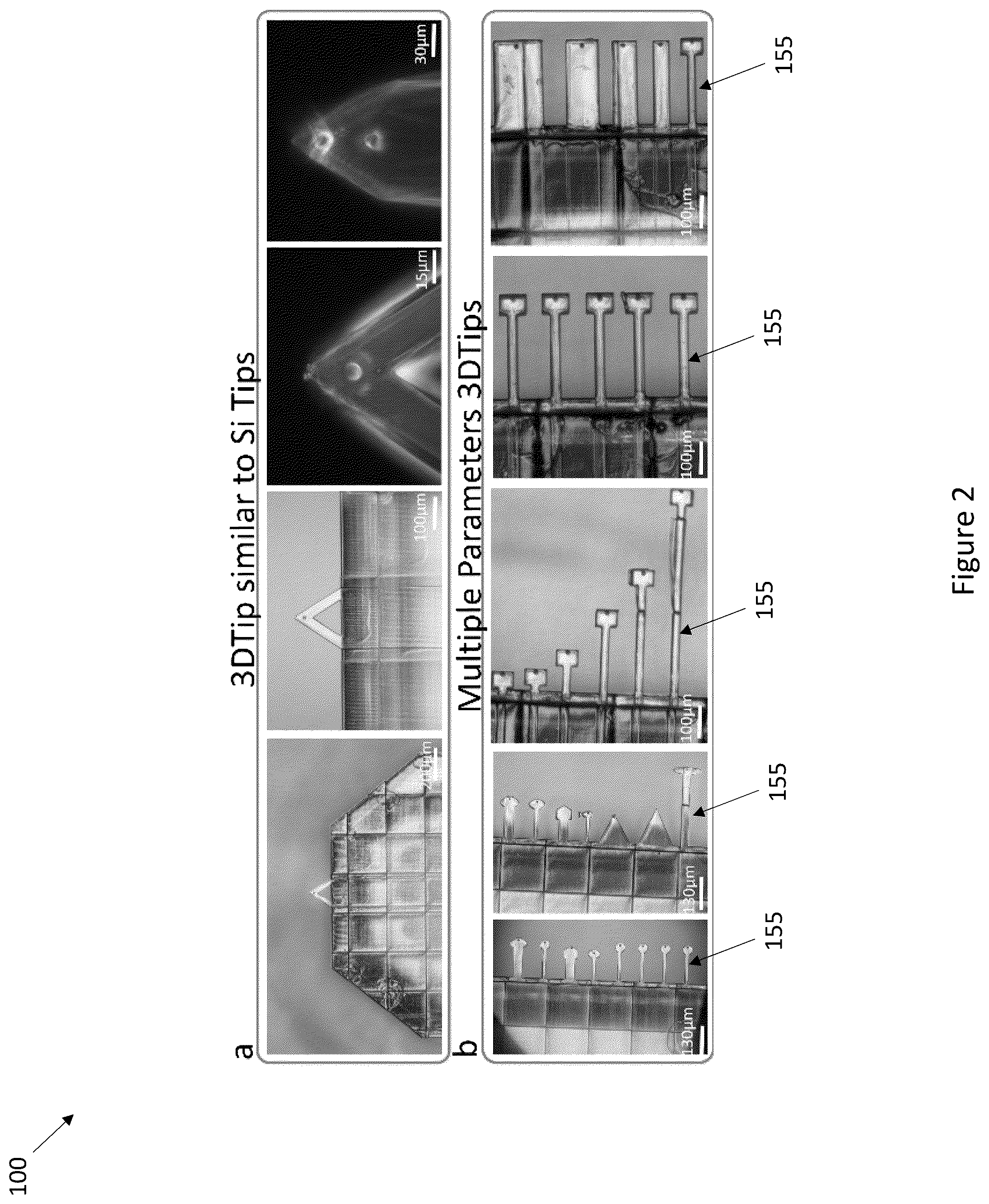 Patent US11815527 Figure 2 – 3D multipurpose scanning microscopy probes