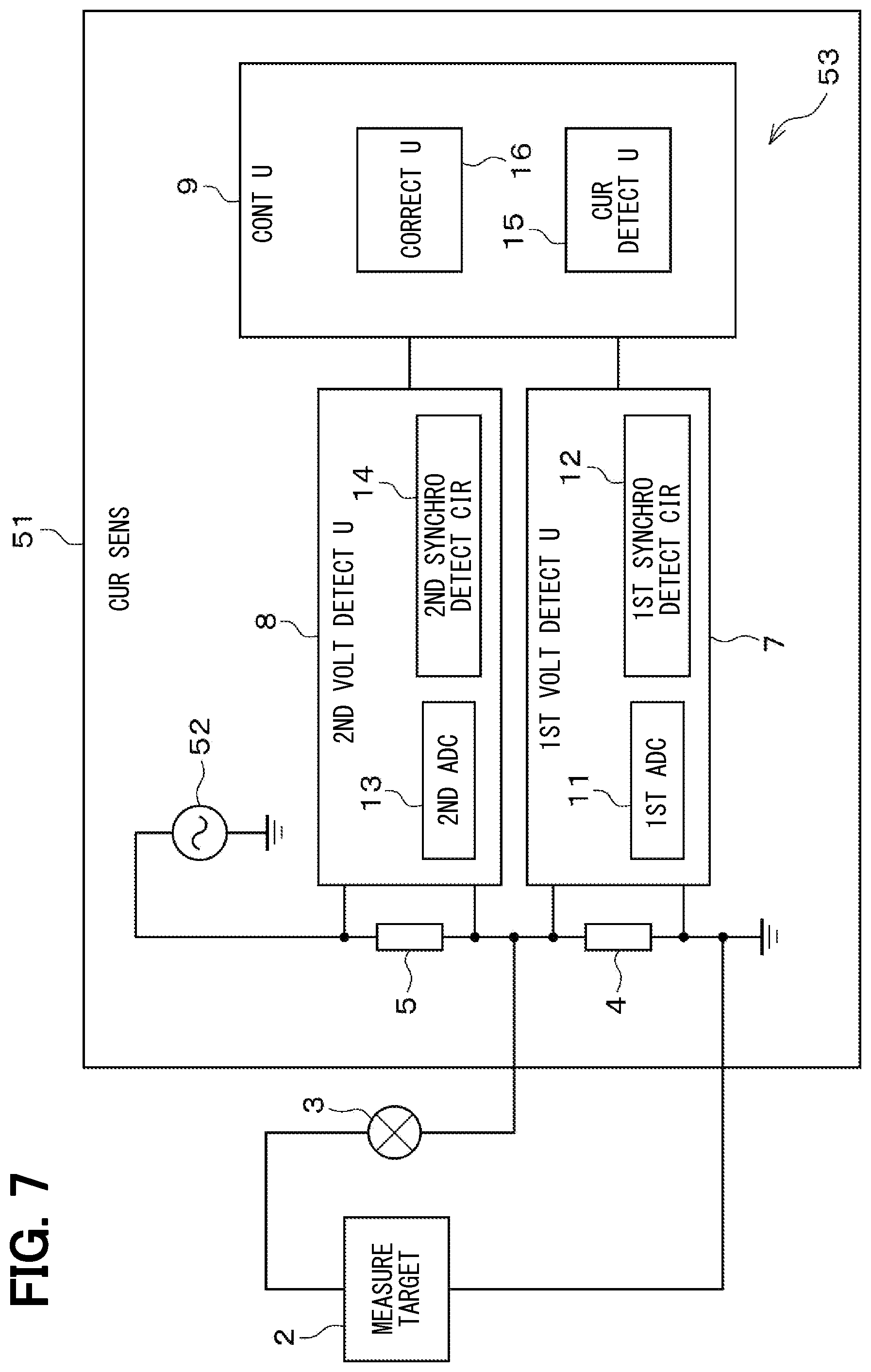Patent US11815531 Figure 7 – Current sensor