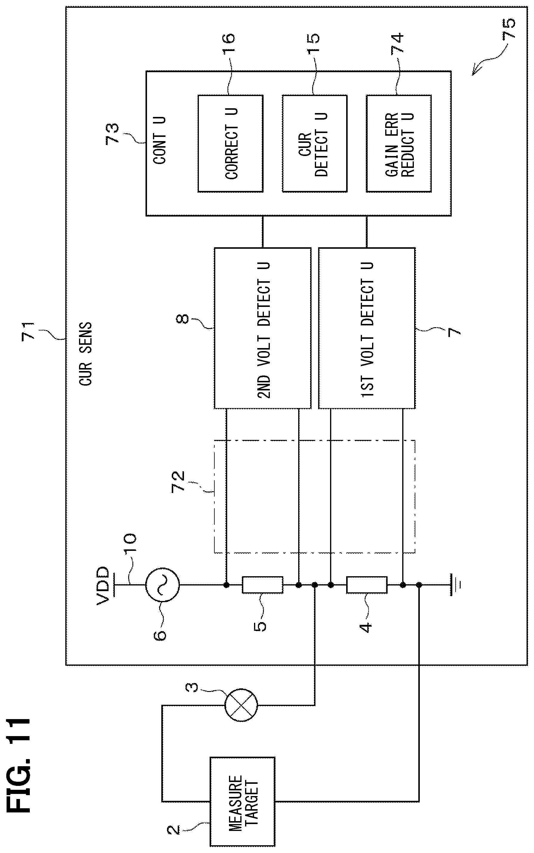 Patent US11815531 Figure 11 – Current sensor
