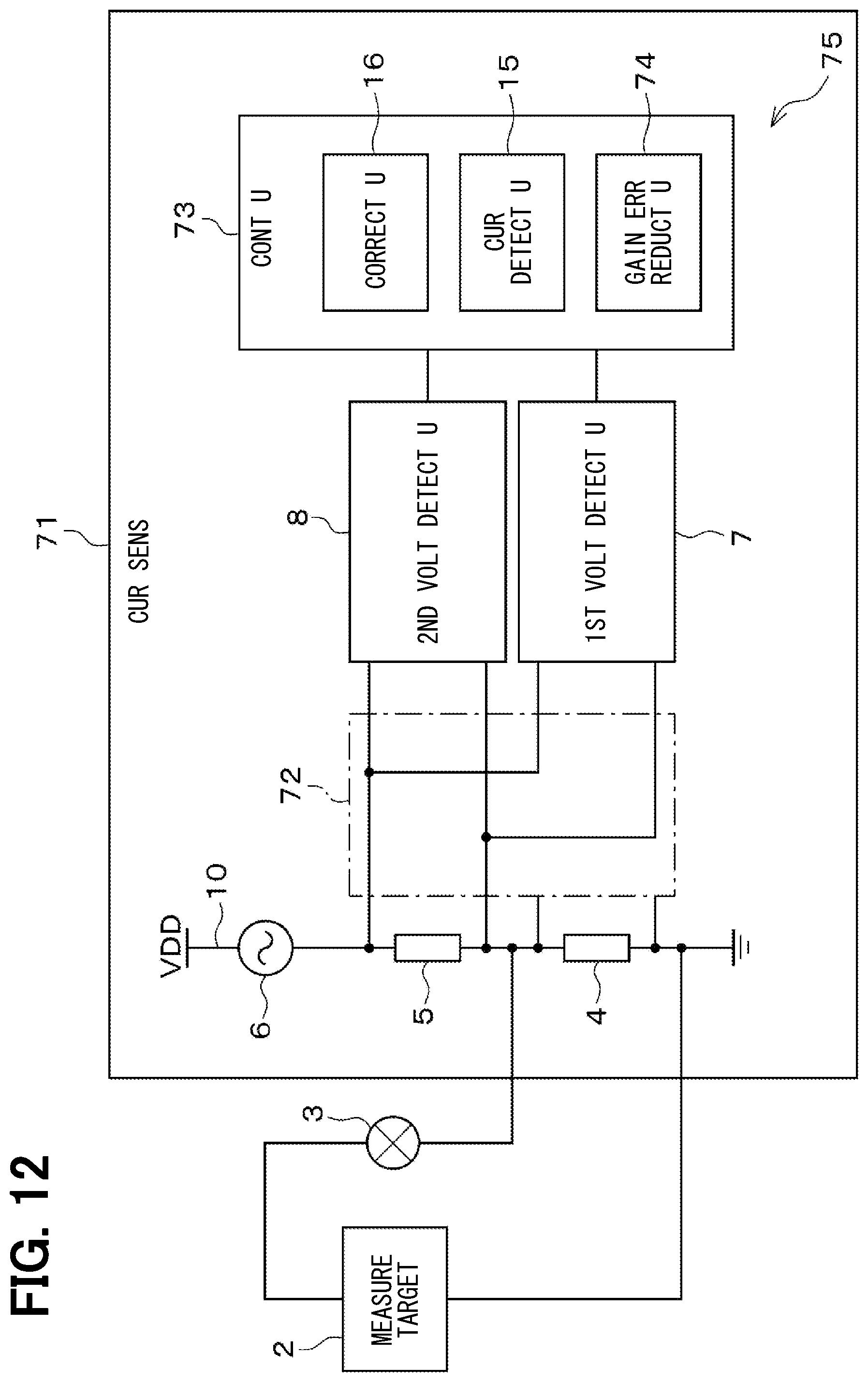 Patent US11815531 Figure 12 – Current sensor