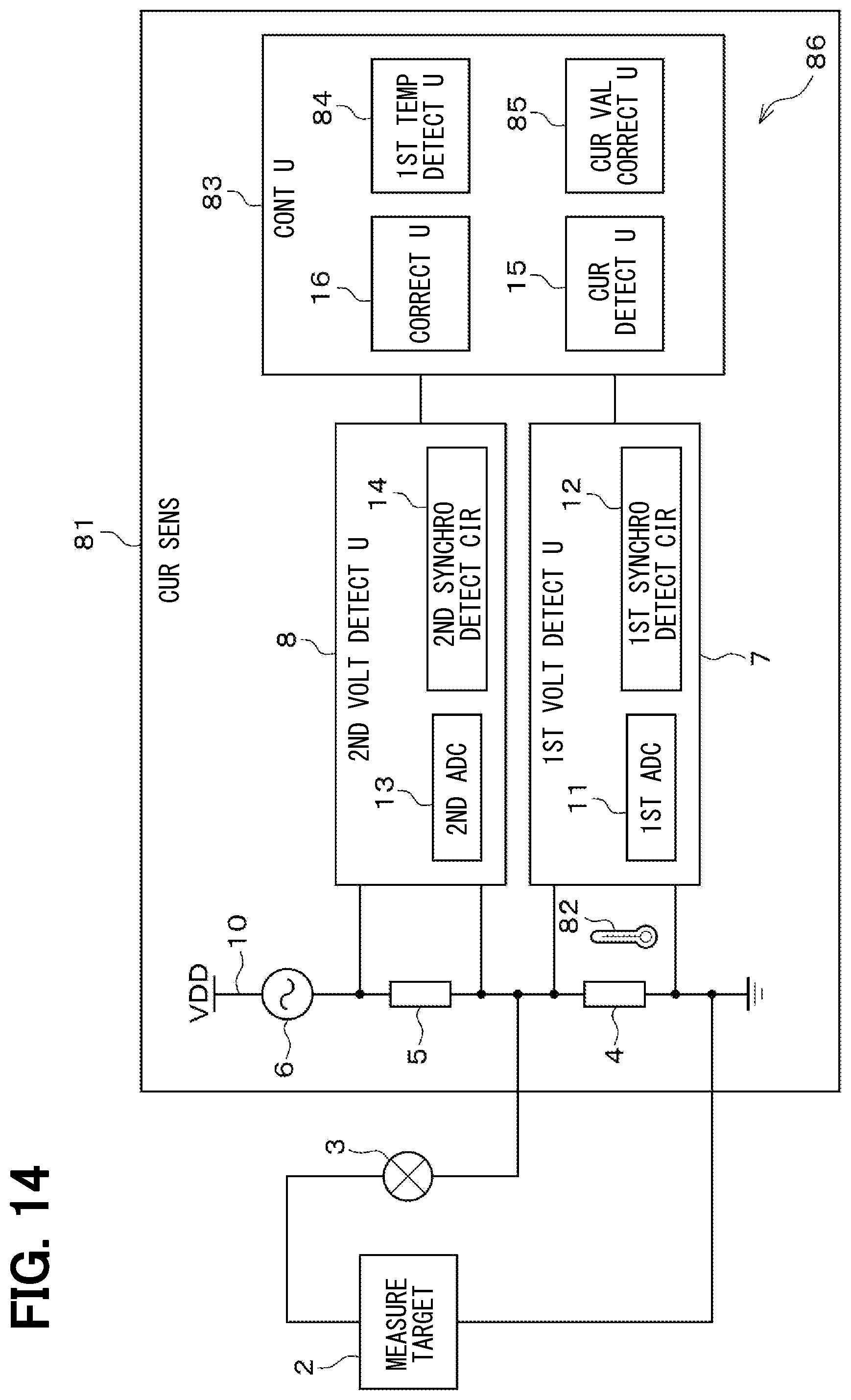 Patent US11815531 Figure 14 – Current sensor