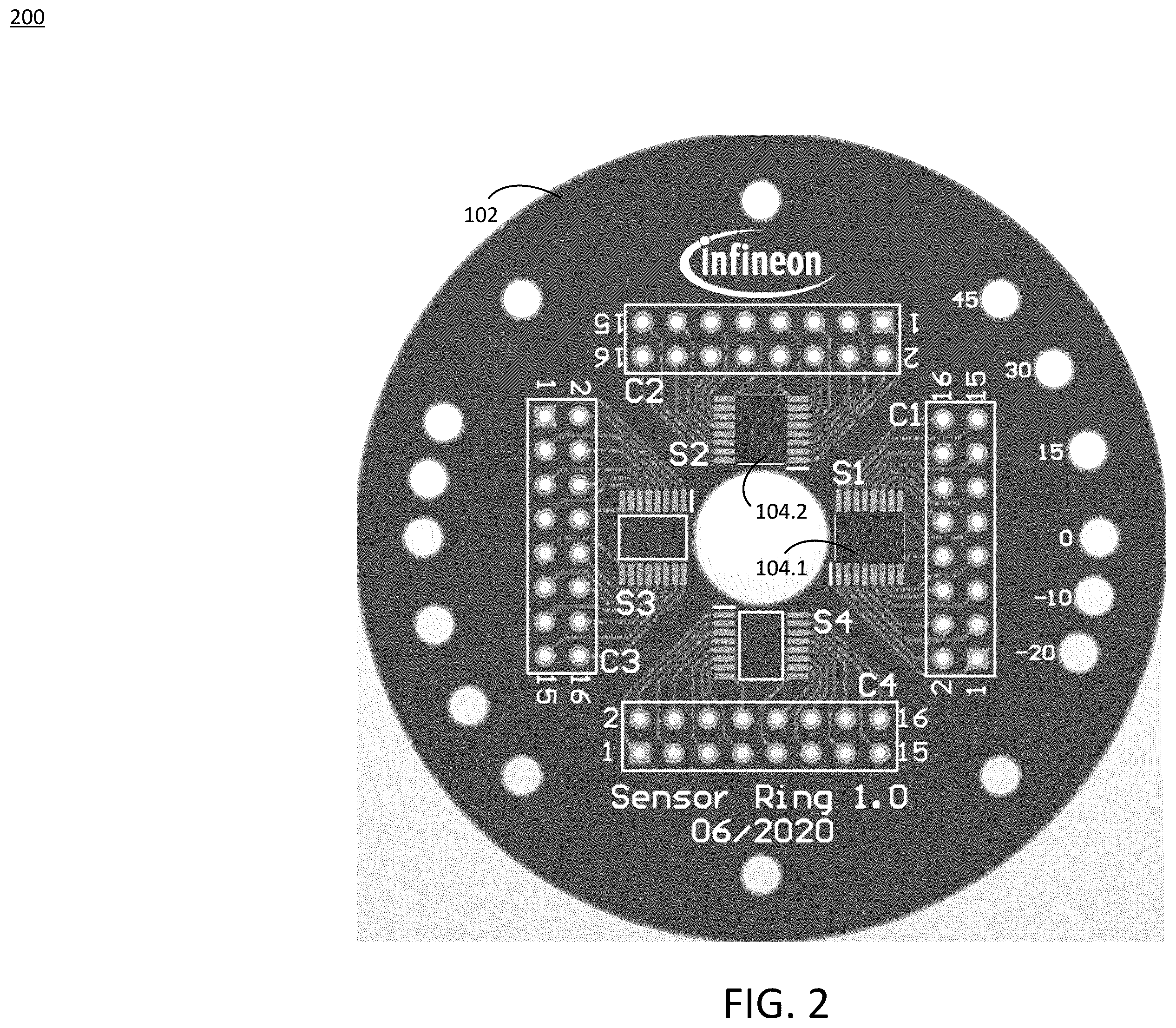 Patent US11815532 Figure 3 – Coreless auto-calibrating current sensor for measuring current in an adjacent wire
