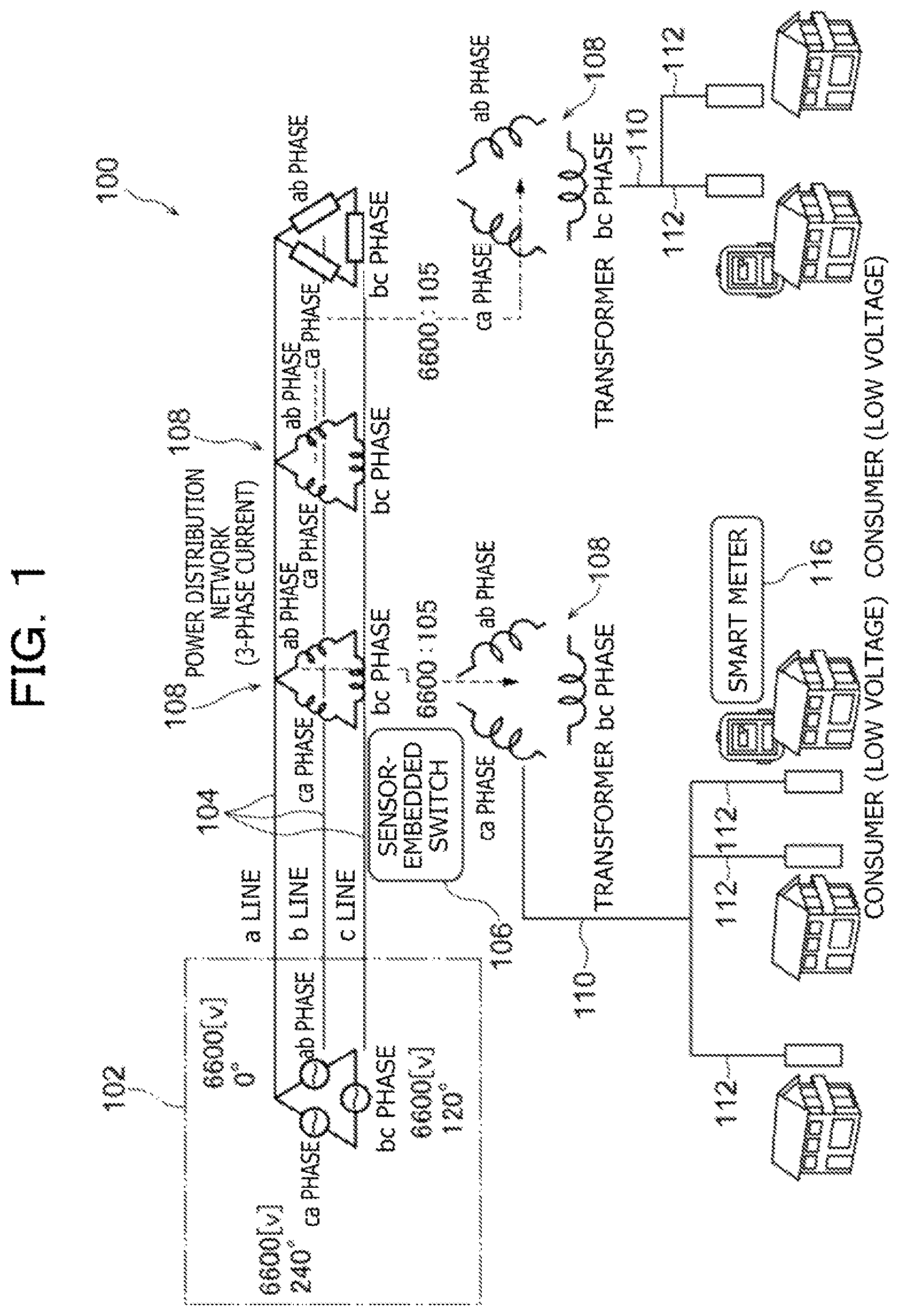 Patent US11815536 Figure 1 – Computer-readable recording medium storing transformer coupling phase determination program, transformer coupling phase determination apparatus, and transformer coupling phase determination method
