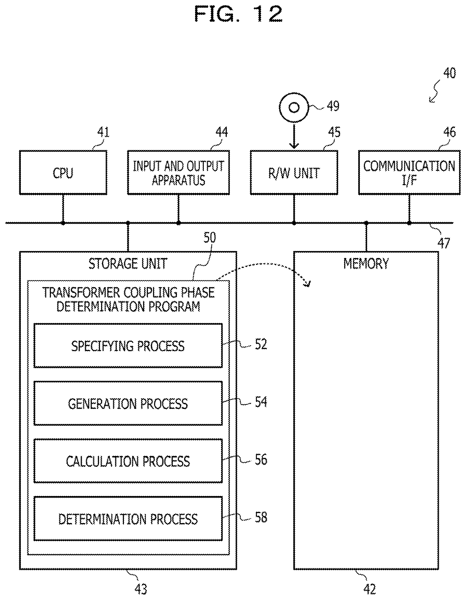 Patent US11815536 Figure 12 – Computer-readable recording medium storing transformer coupling phase determination program, transformer coupling phase determination apparatus, and transformer coupling phase determination method