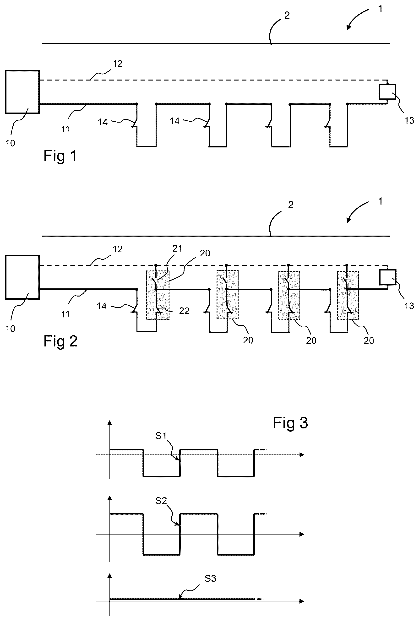 Patent US11815541 Figure 1 – Fault location system