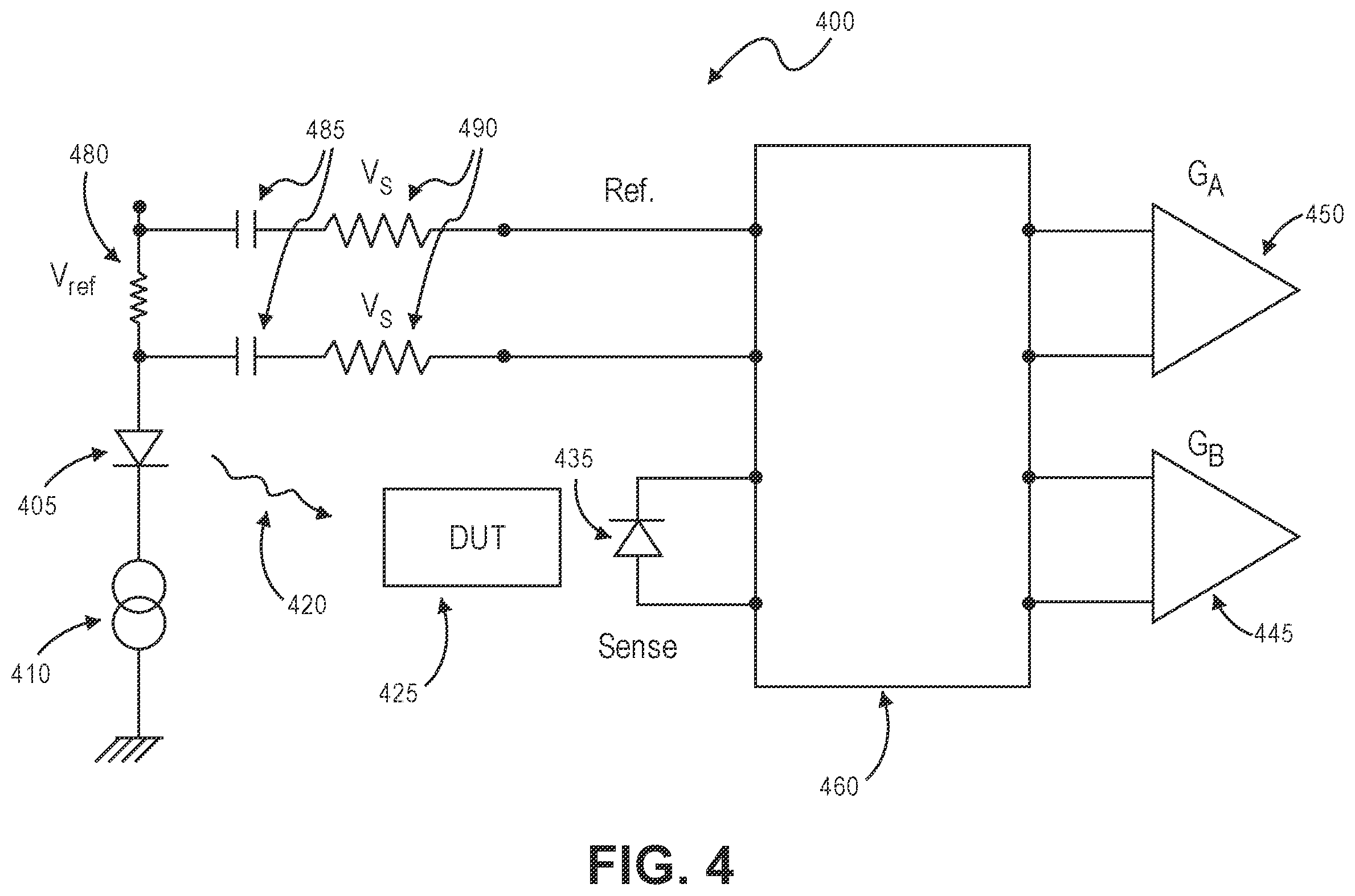 Patent US11815545 Figure 4 – Stable measurement of sensors, methods and systems