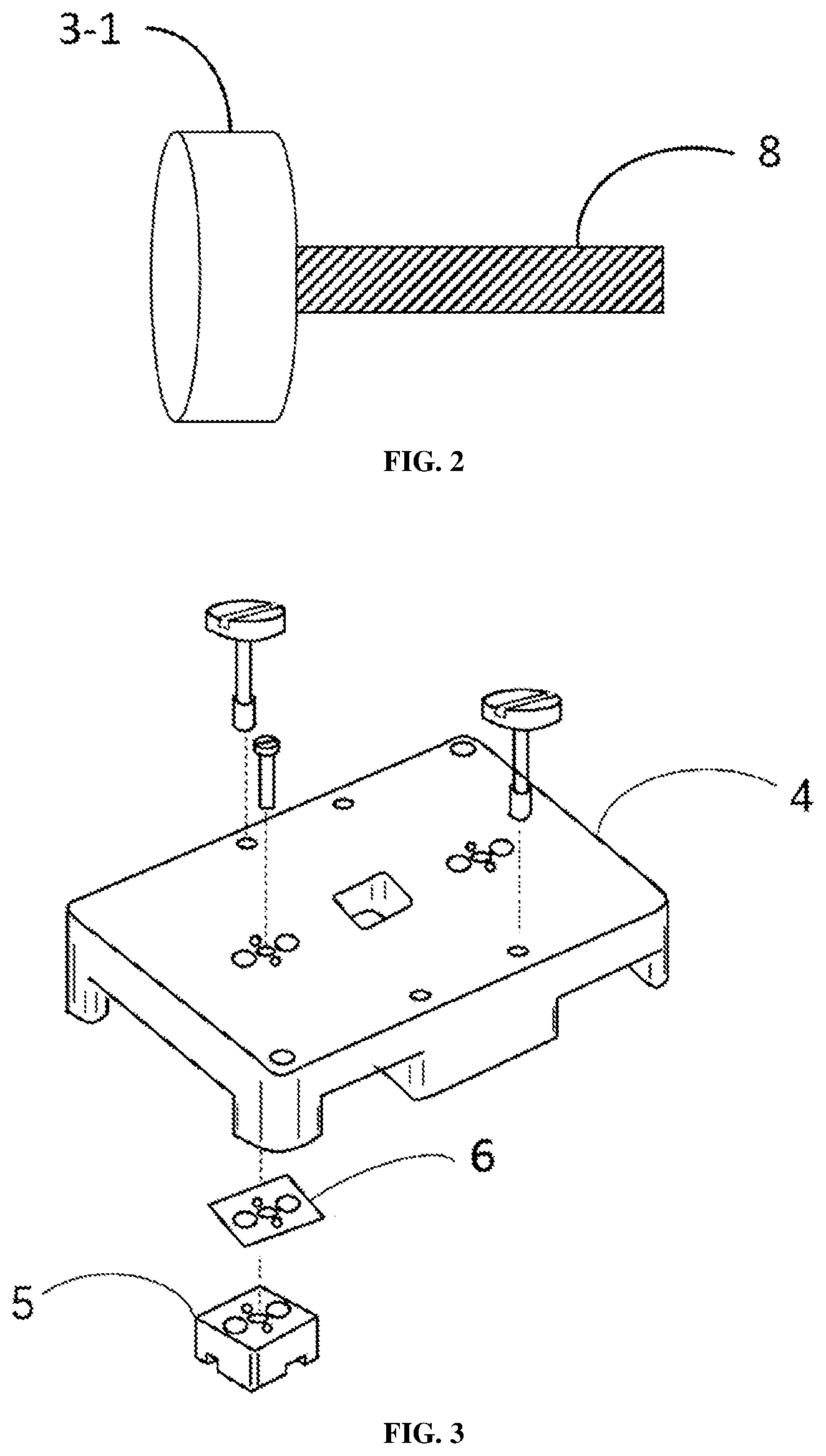 Patent US11815546 Figure 2 – Fixing device and fixing method for fixing chip in two orthogonal directions within horizontal plane and chip tester