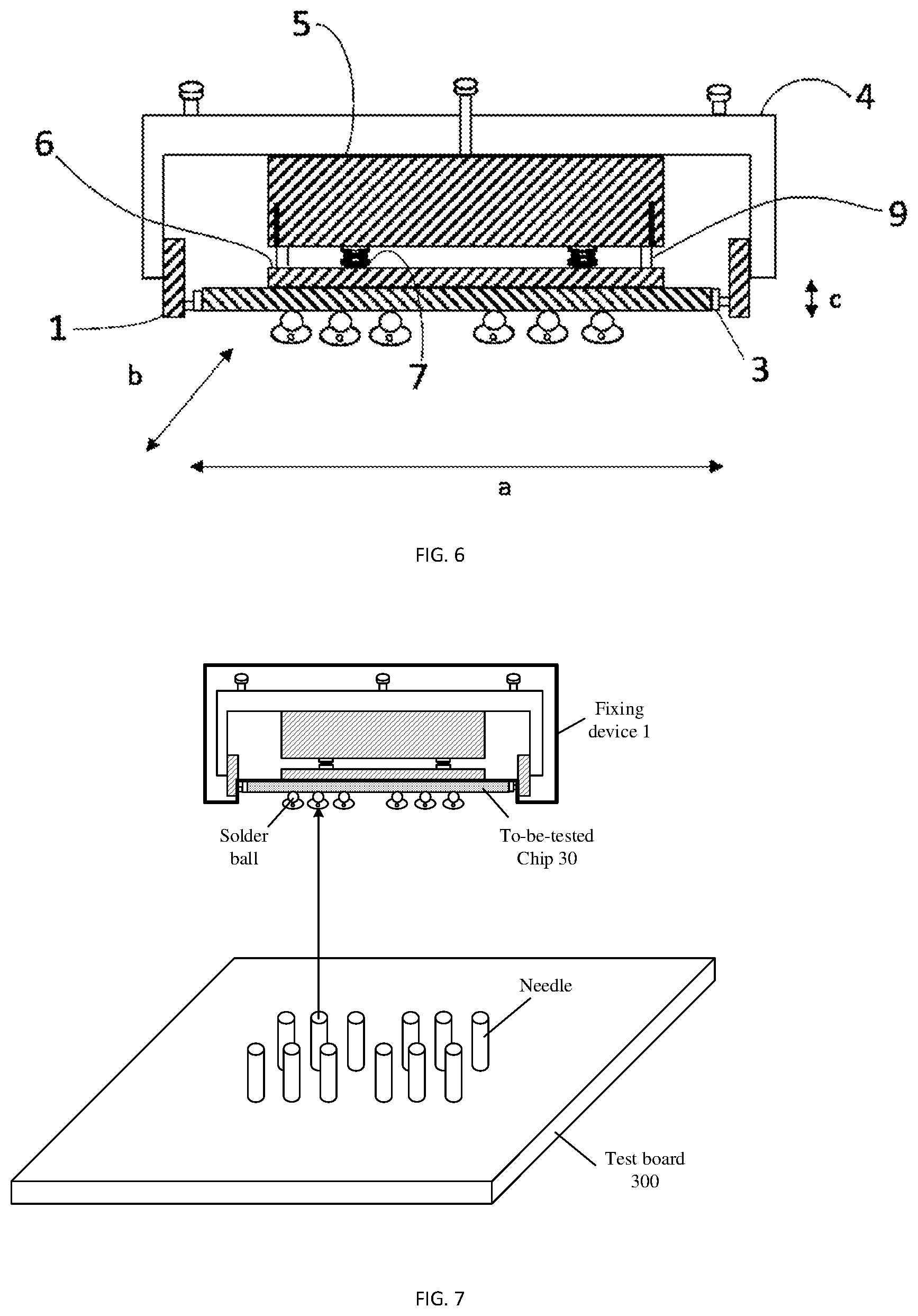 Patent US11815546 Figure 4 – Fixing device and fixing method for fixing chip in two orthogonal directions within horizontal plane and chip tester