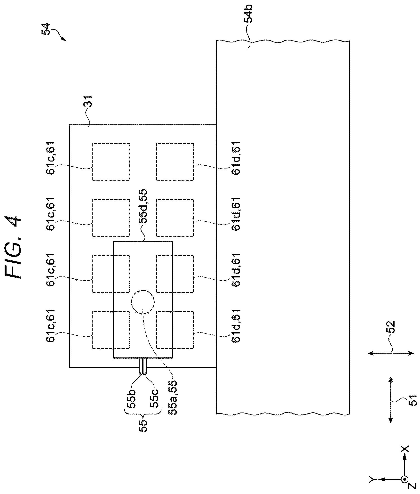 Patent US11815549 Figure 4 – Electronic component handler, electronic component tester, and method of detecting position of pocket