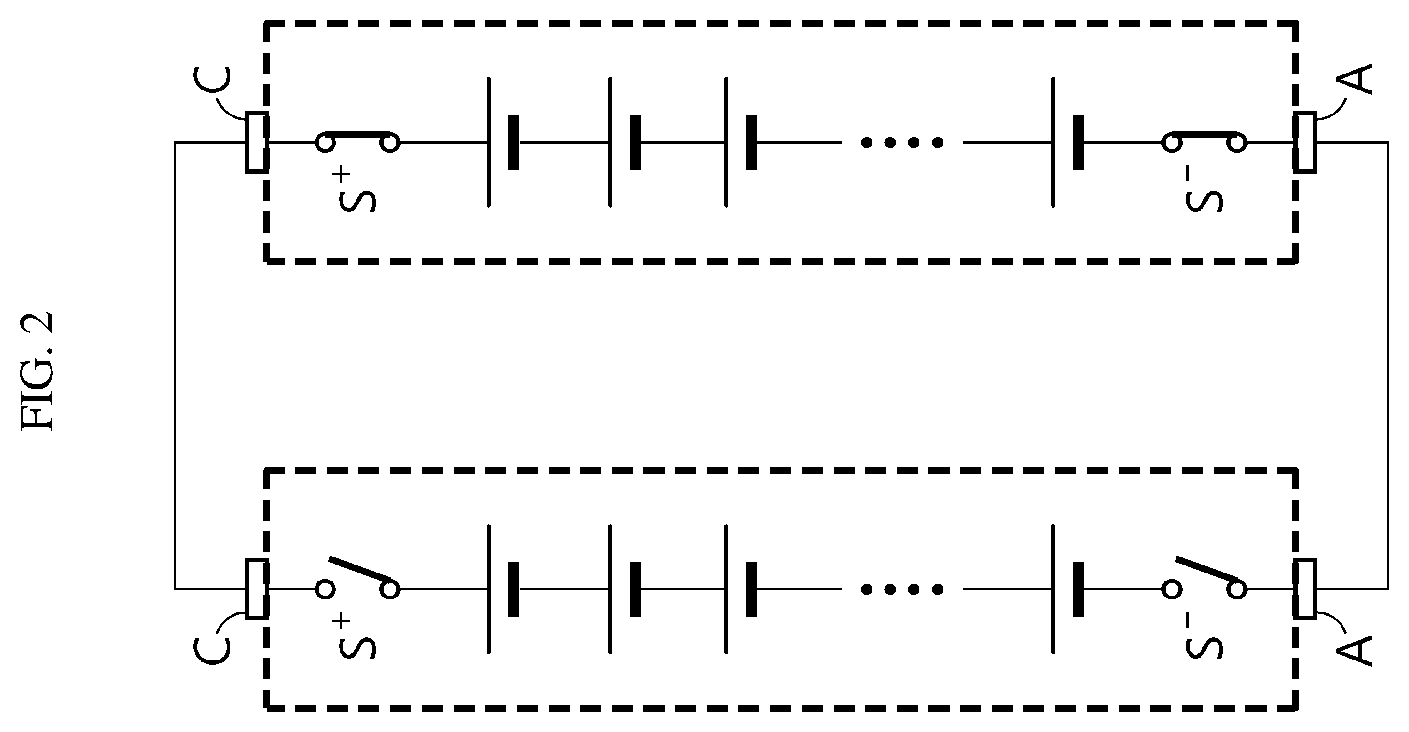 Patent US11815556 Figure 2 – Apparatus and method for diagnosing failure of switch unit included in multi battery pack