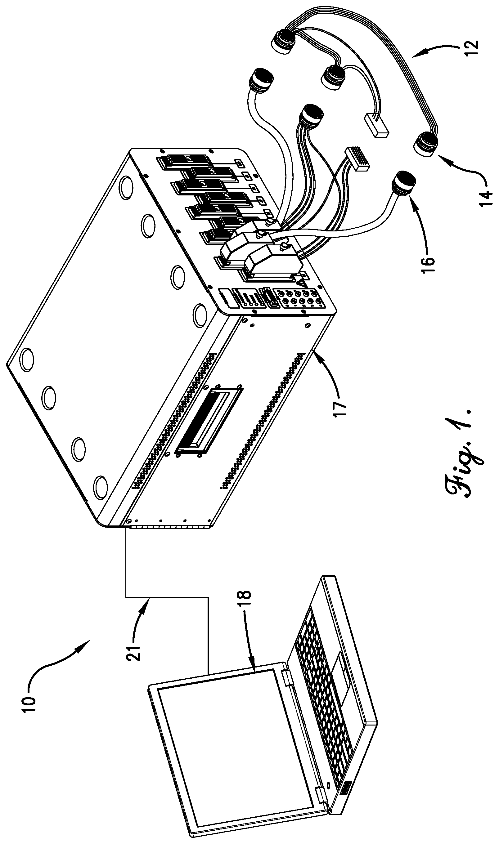 Patent US11815560 Figure 1 – Methods and systems for wire harness test results analysis