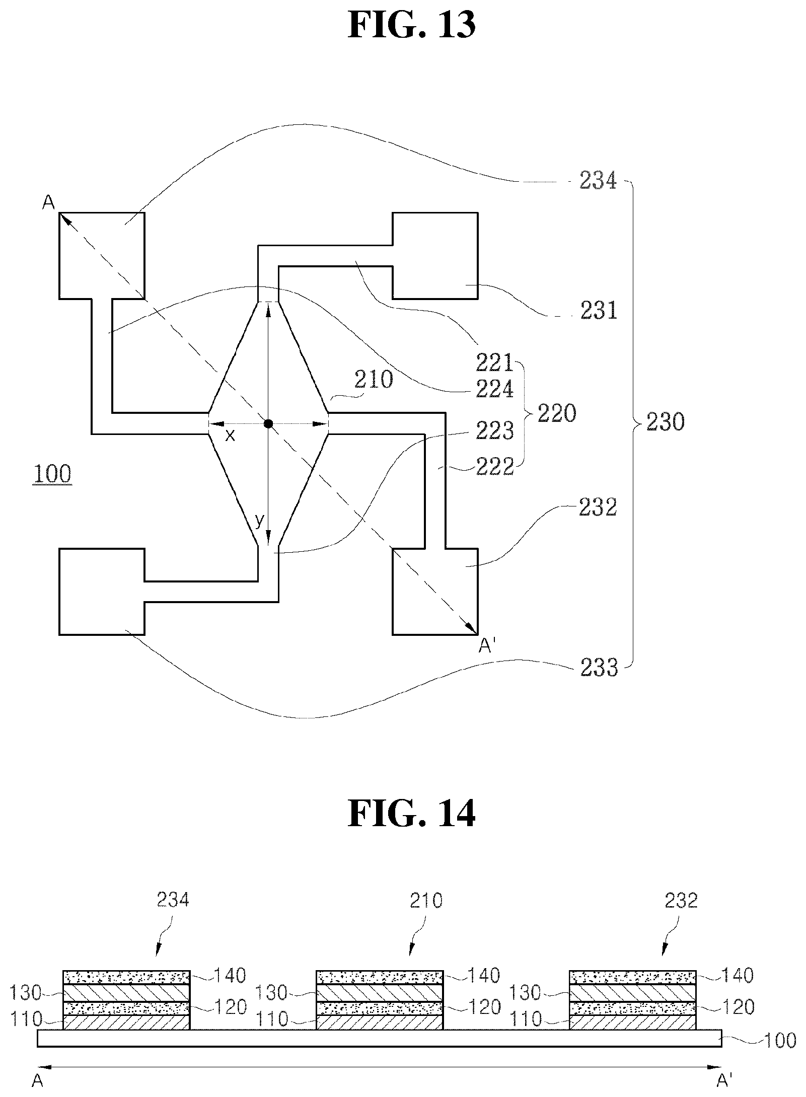 Patent US11815569 Figure 11 – Magnetic sensor and hall sensor, each using anomalous hall effect, and method for manufacturing hall sensor