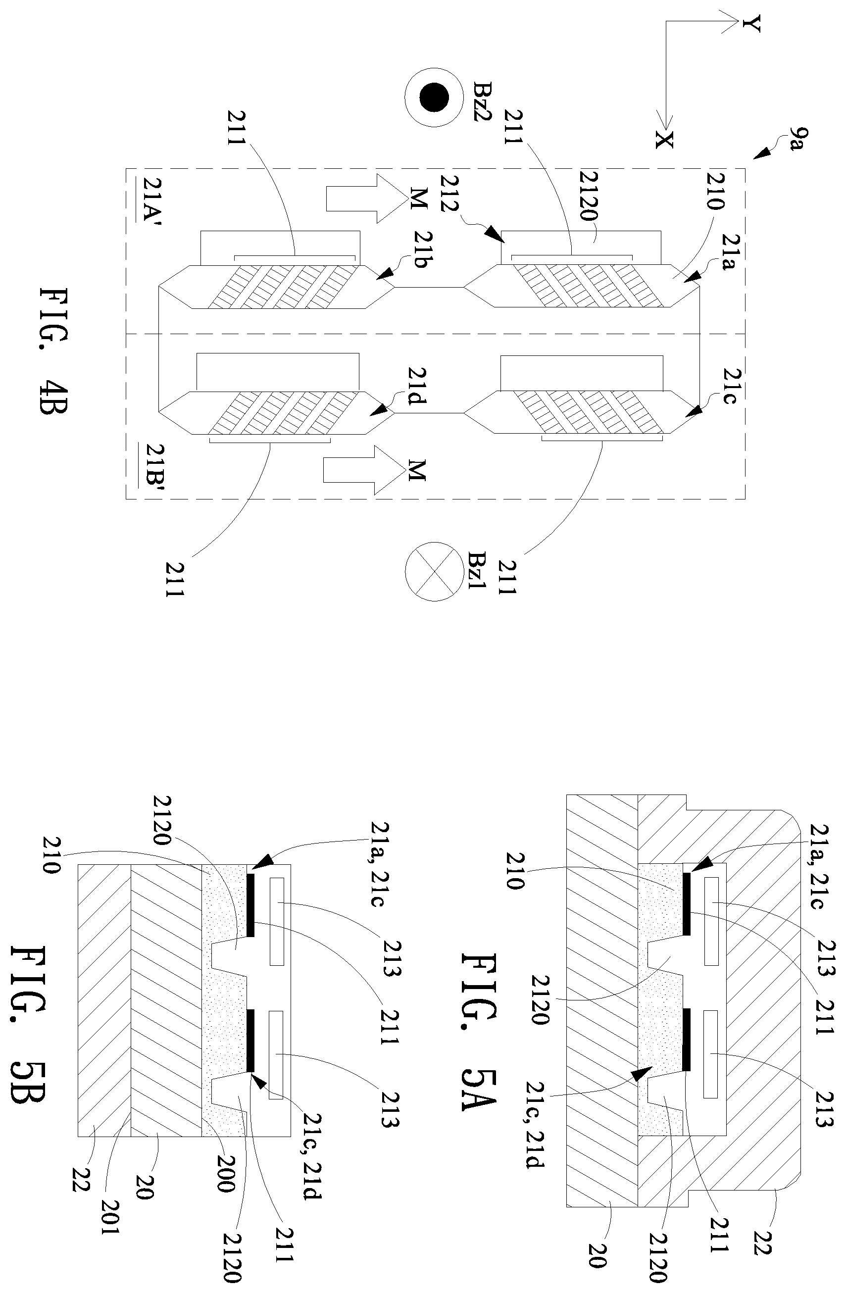 Patent US11815571 Figure 5 – Electric current sensor and sensing device
