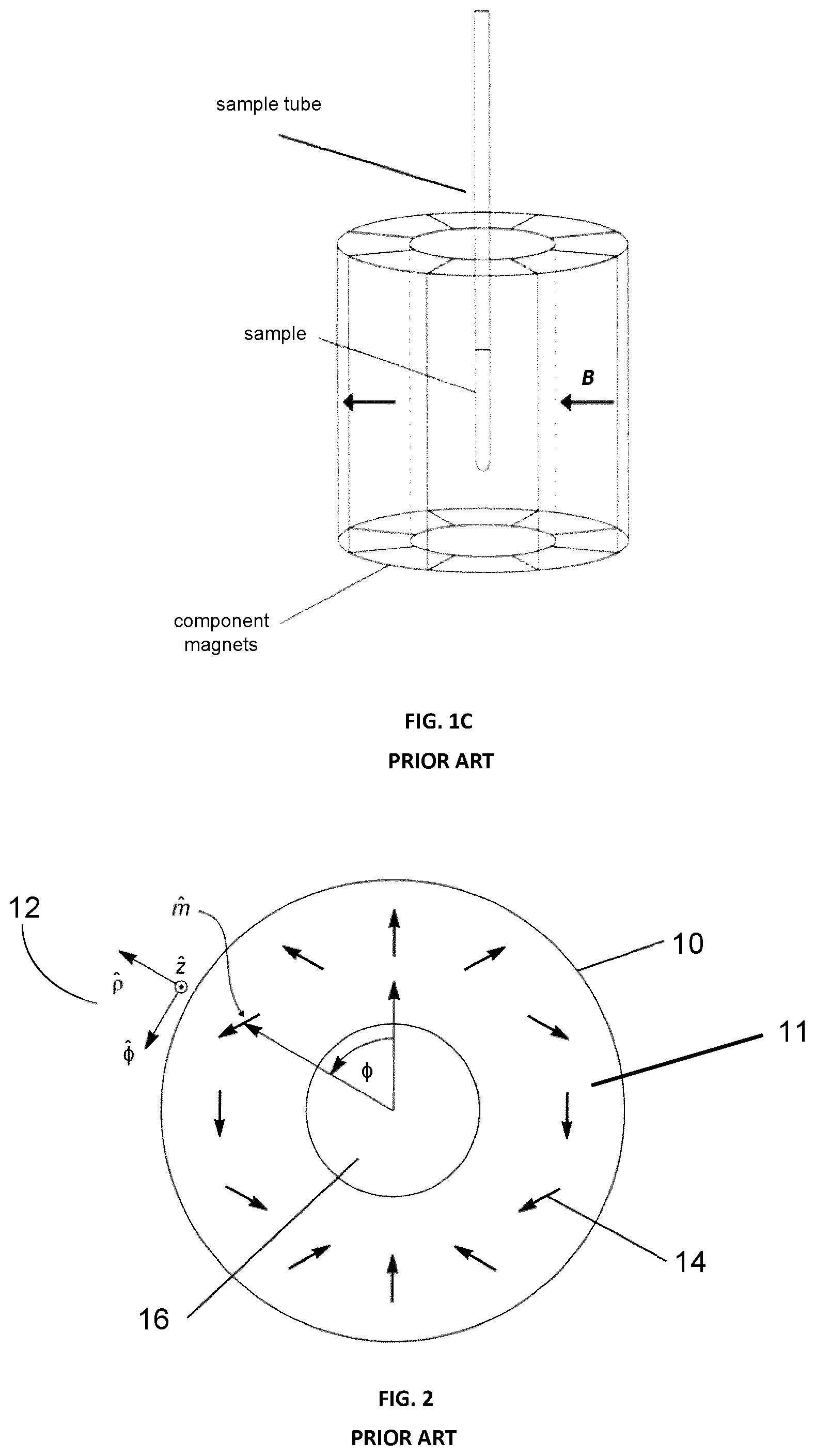 Patent US11815574 Figure 2 – Magnet configurations