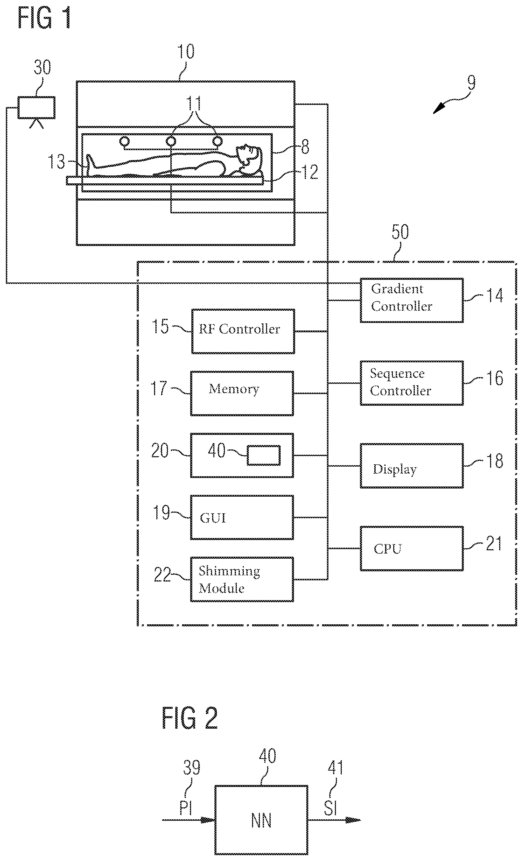 Patent US11815576 Figure 1 – Method for correcting object specific inhomogeneities in an MR imaging system