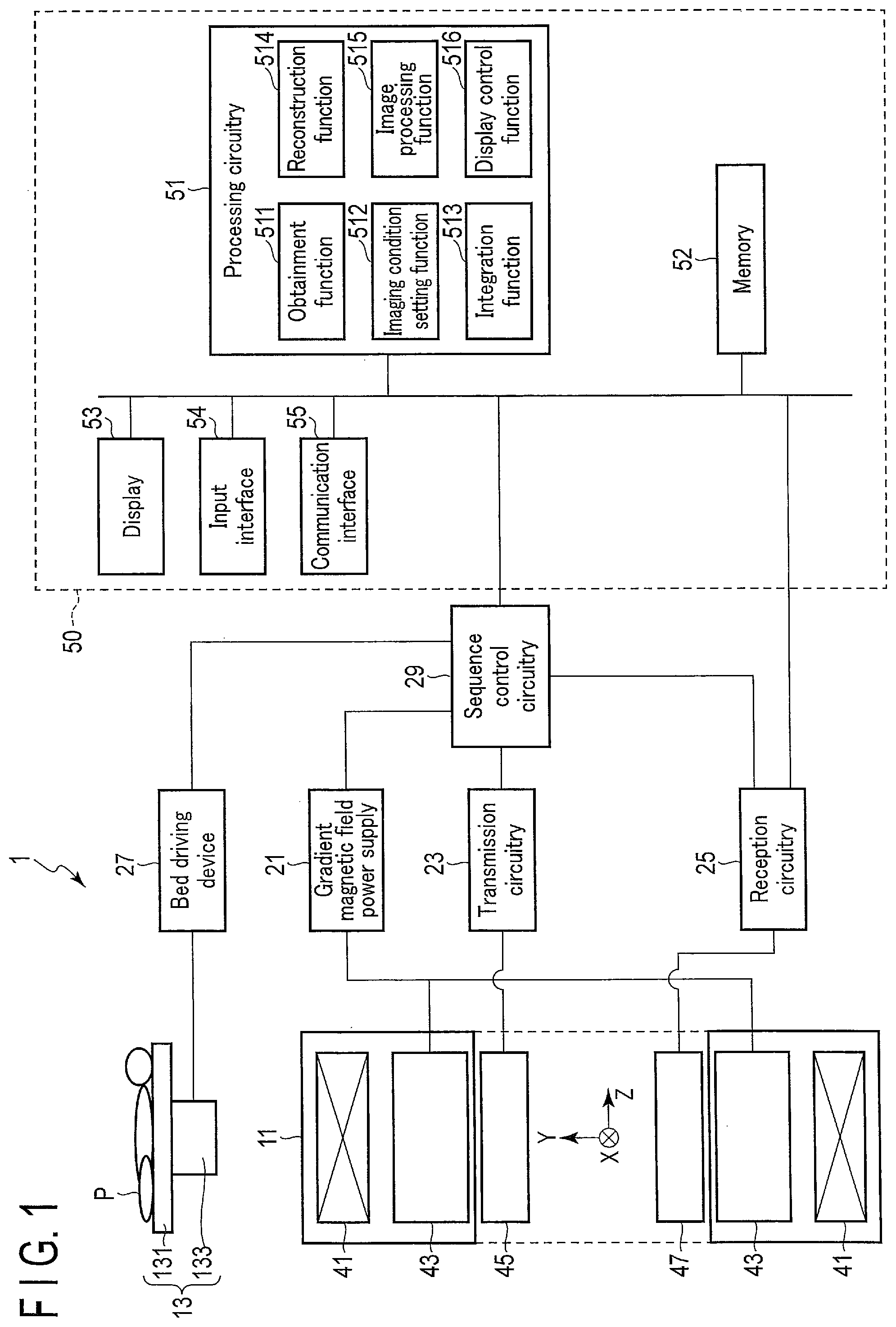 Patent US11815579 — Magnetic resonance imaging apparatus and method — Figure 1