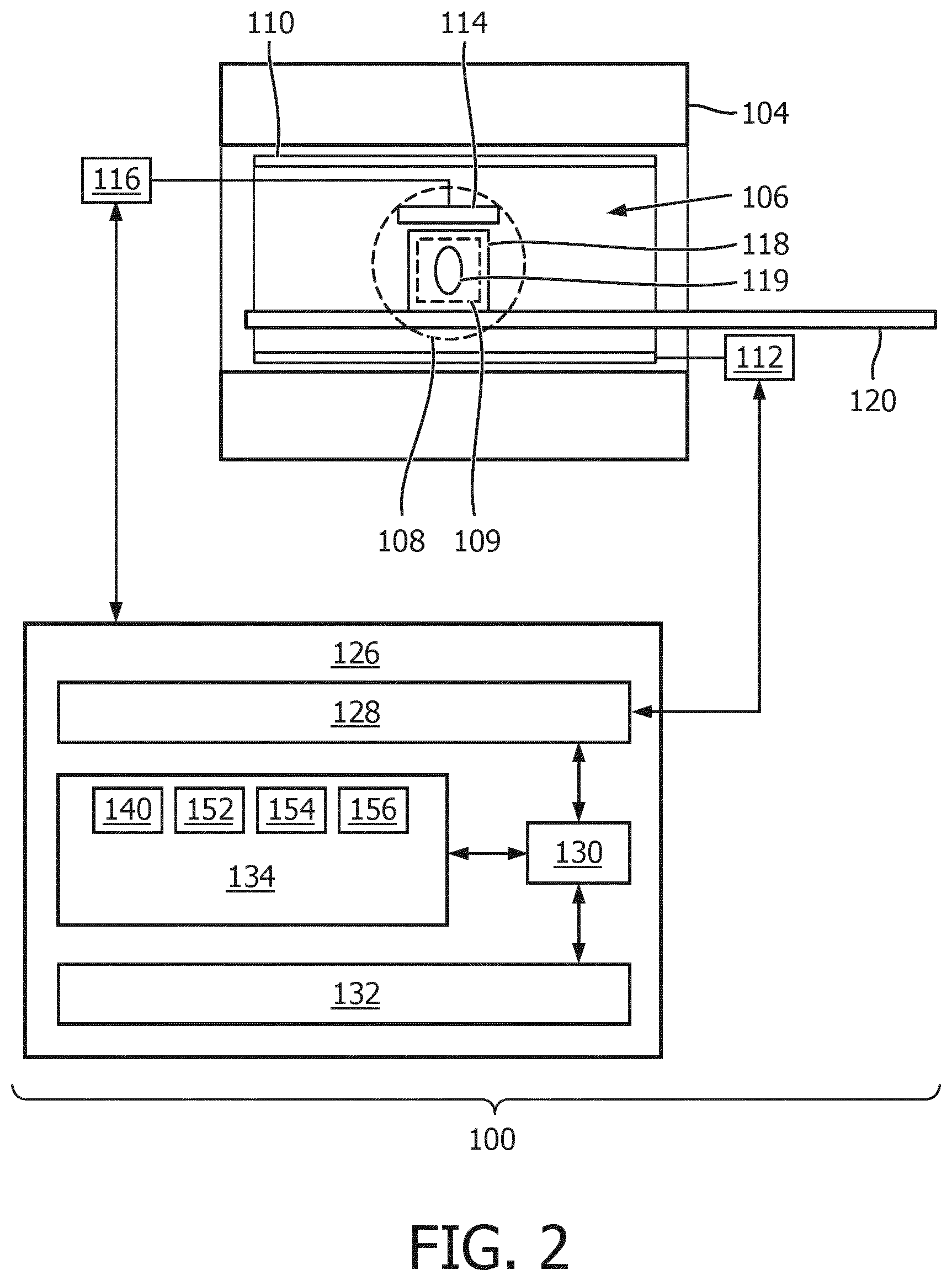 Patent US11815580 Figure 2 – MRI with matching states of vibration