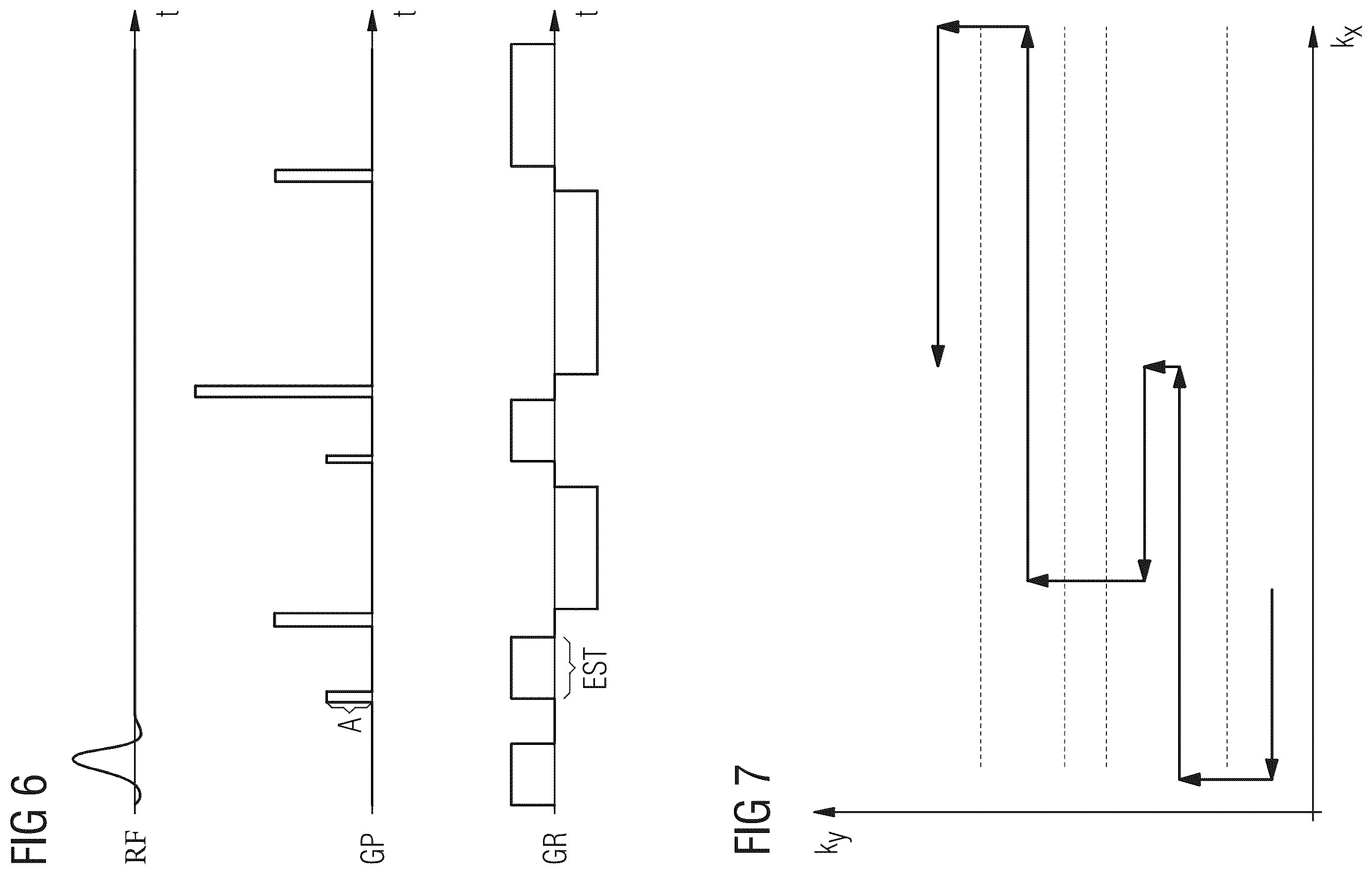 Patent US11815583 Figure 4 – Echo-spacing shuffling for echo-planar-imaging