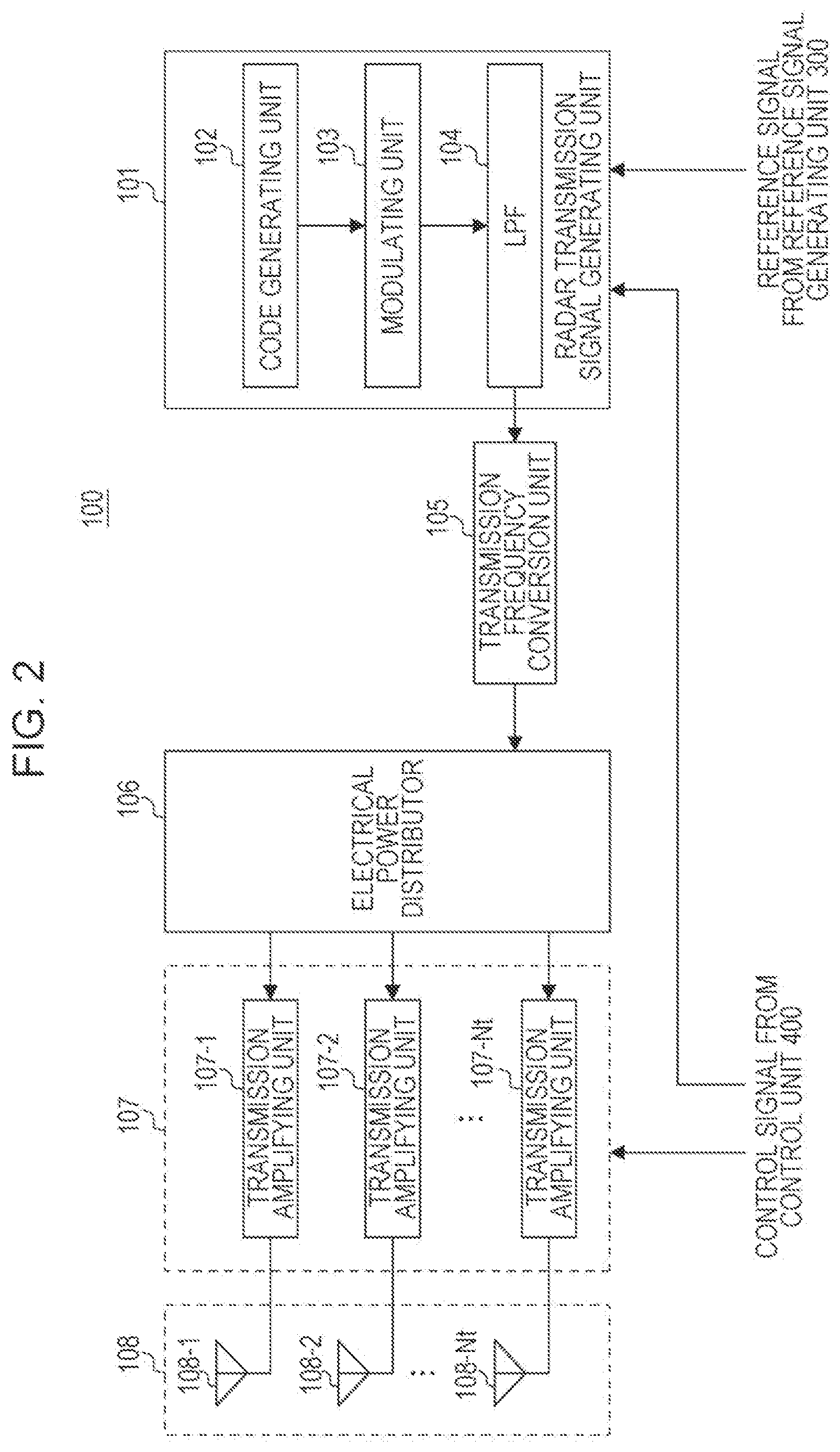 Patent US11815586 Figure 2 – Radar device