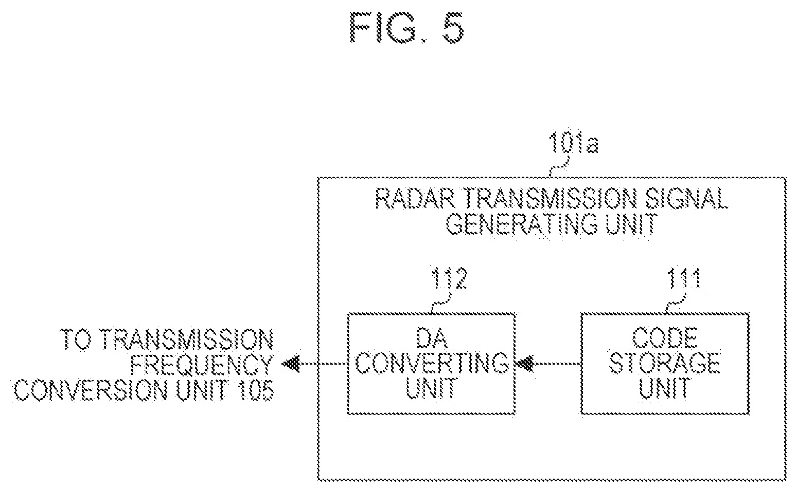 Patent US11815586 Figure 5 – Radar device