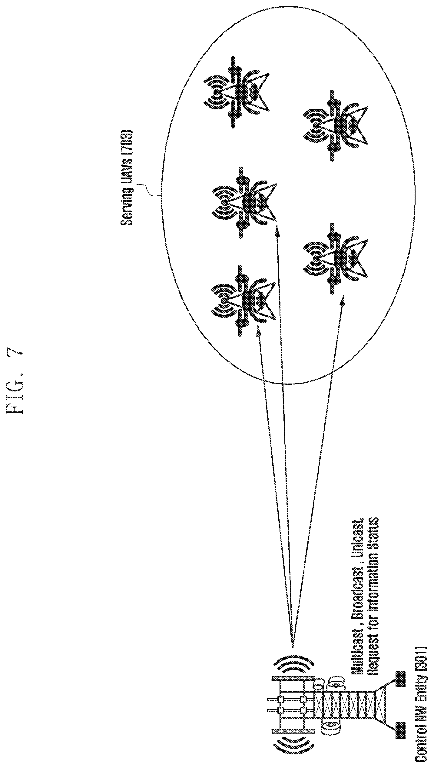 Patent US11815592 Figure 8 – Method and system for managing a control operation of an unmanned aerial vehicle