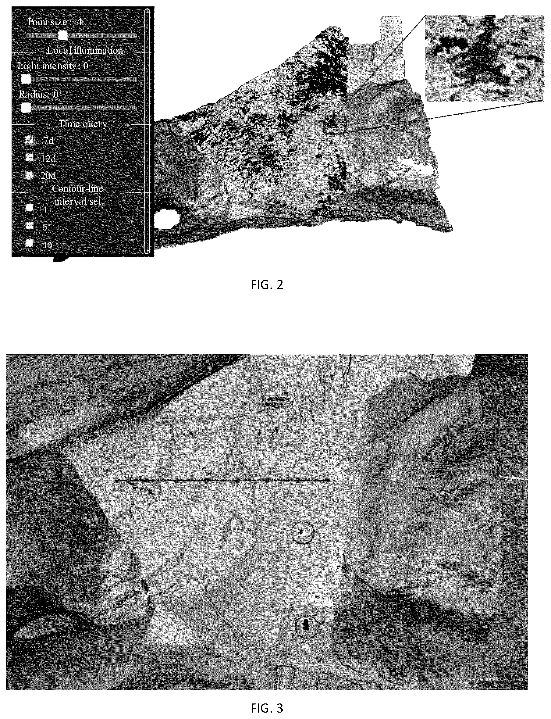 Patent US11815593 Figure 2 – Method and system for precise location of high slope collapse area