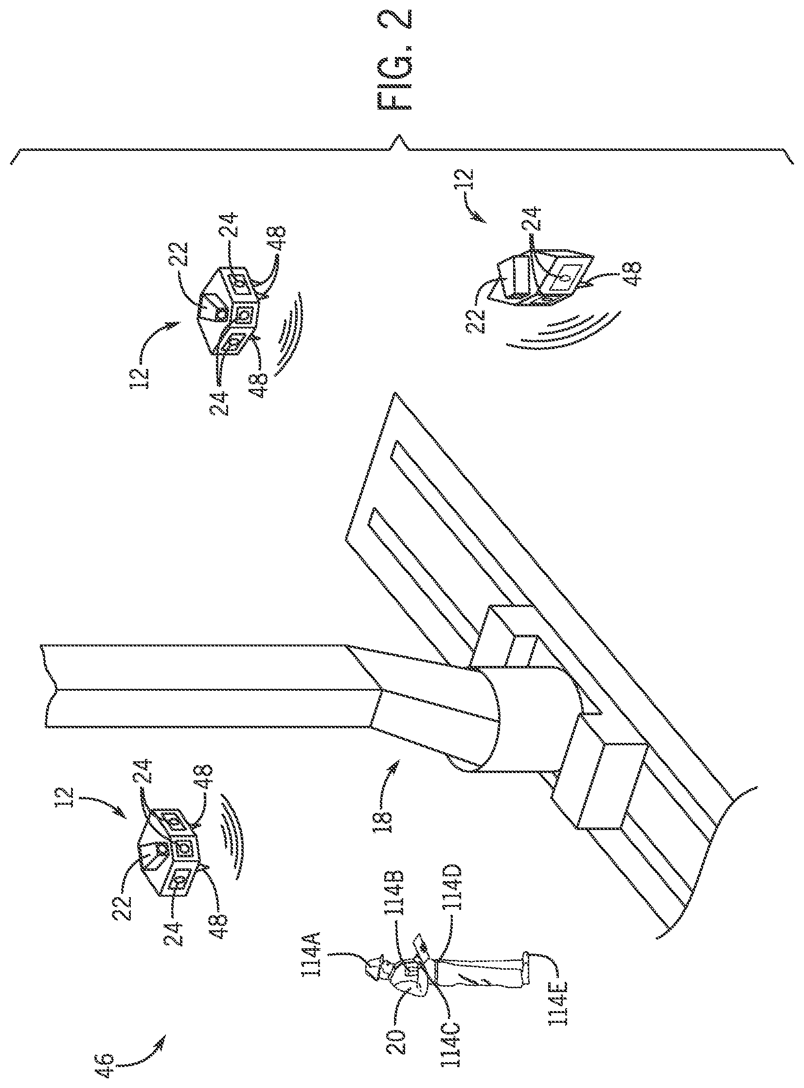 Patent US11815598 Figure 2 – Anti-collision and motion monitoring, control, and alerting systems and methods