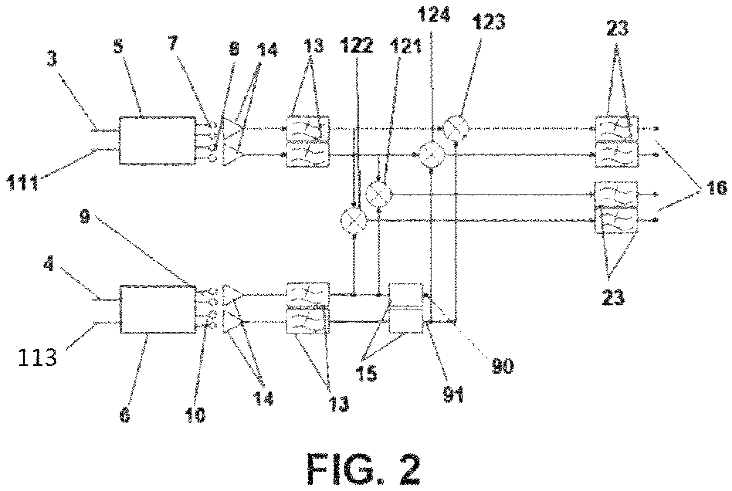 Patent US11815599 Figure 4 – Lidar system with suppressed doppler frequency shift