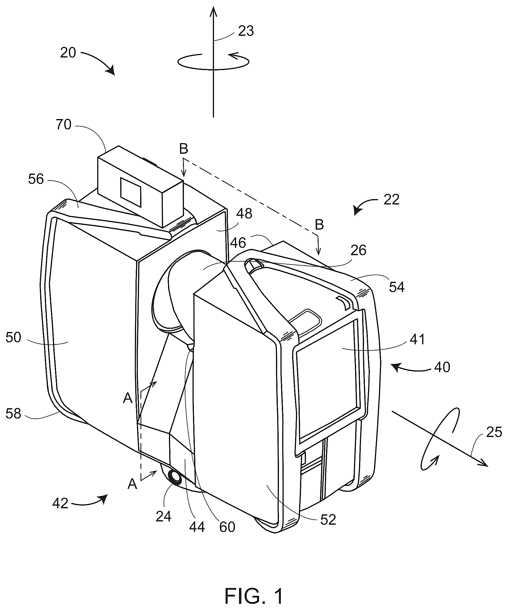 Patent US11815600 Figure 1 – Using a two-dimensional scanner to speed registration of three-dimensional scan data