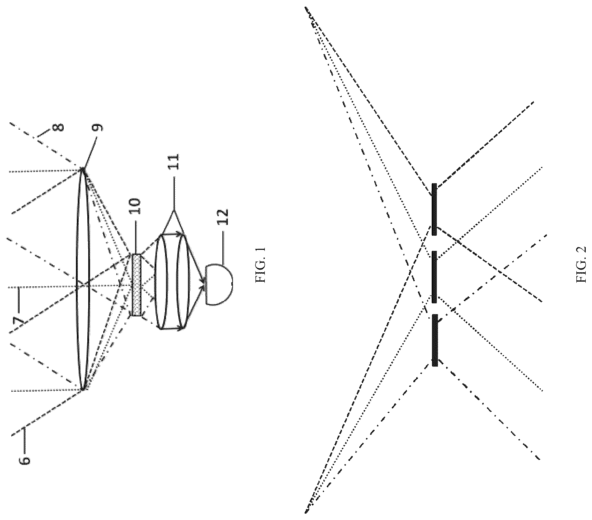 Patent US11815604 Figure 1 – Passive nano-antenna array receiver and three-dimensional imaging system