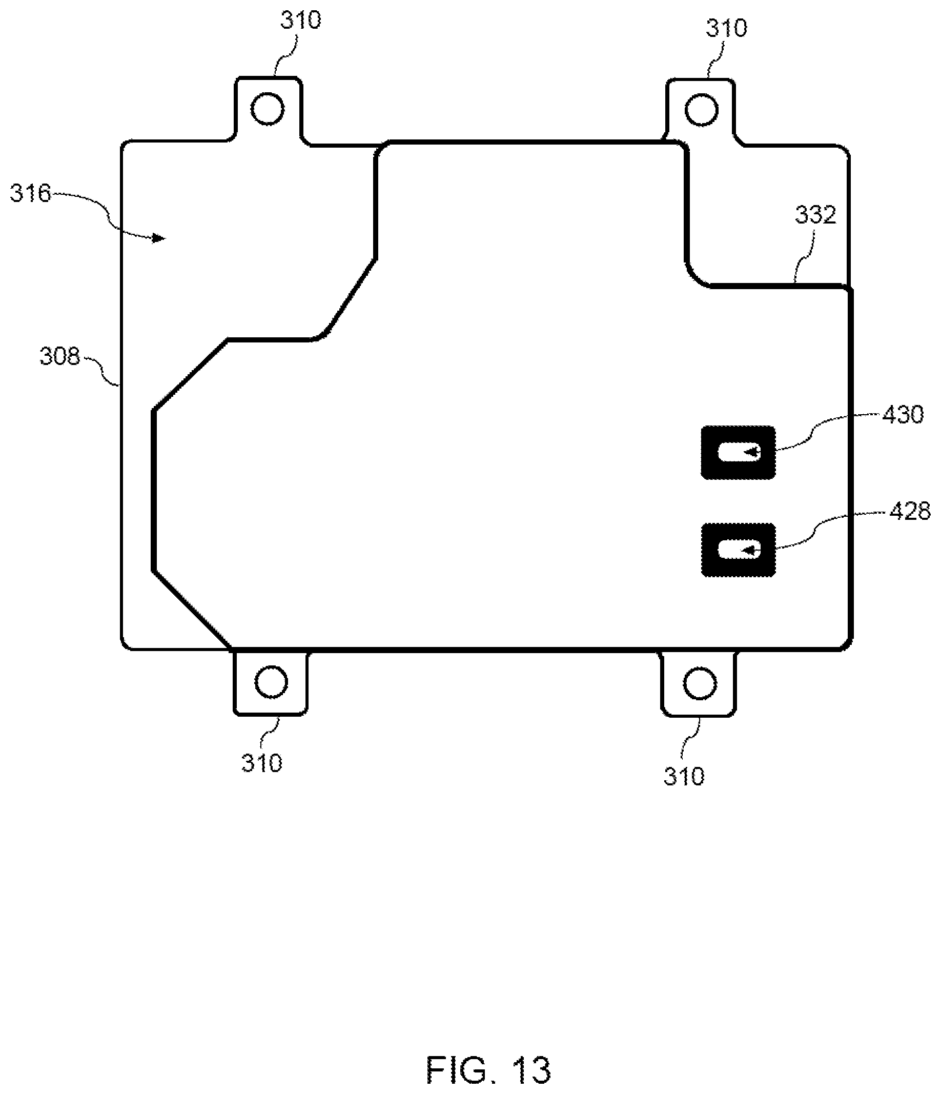 Patent US11815606 Figure 13 – Light detection and ranging (LIDAR) system having a liquid cooled cold plate