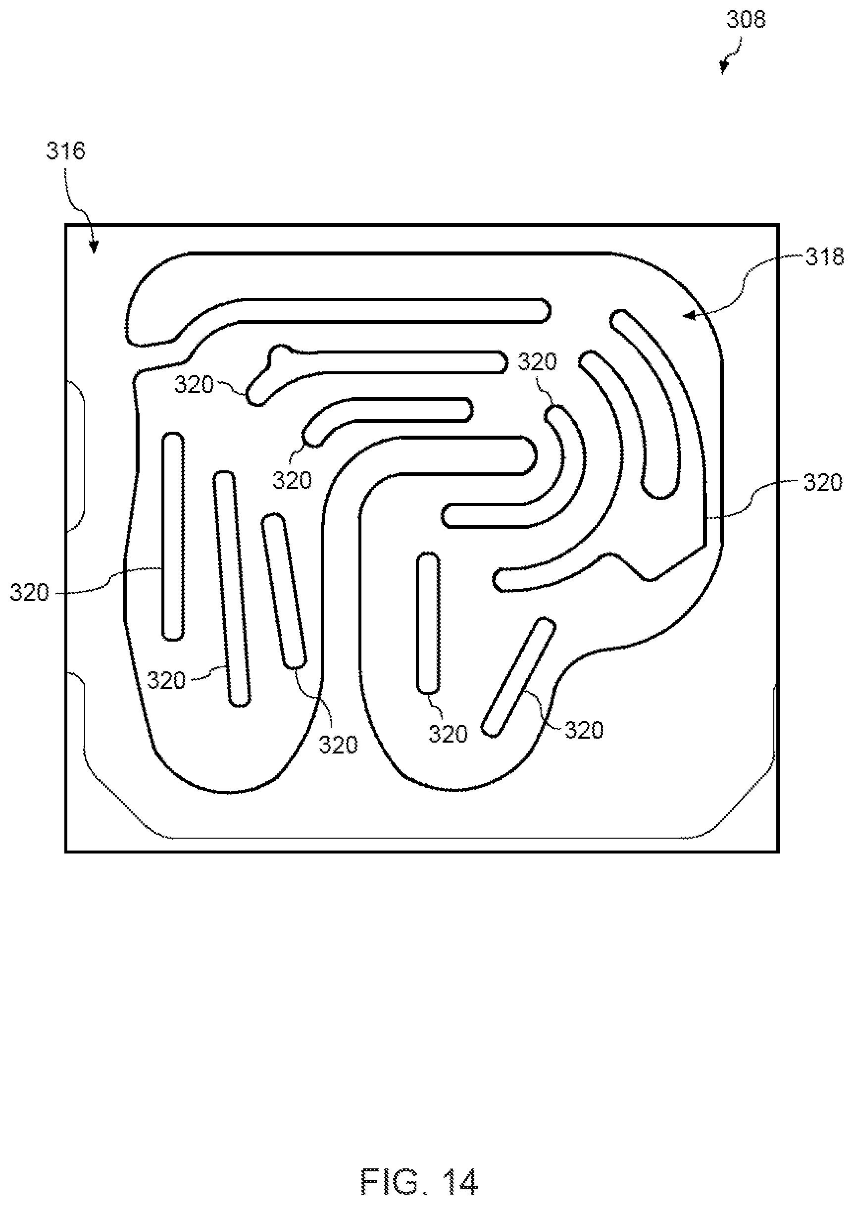 Patent US11815606 Figure 14 – Light detection and ranging (LIDAR) system having a liquid cooled cold plate