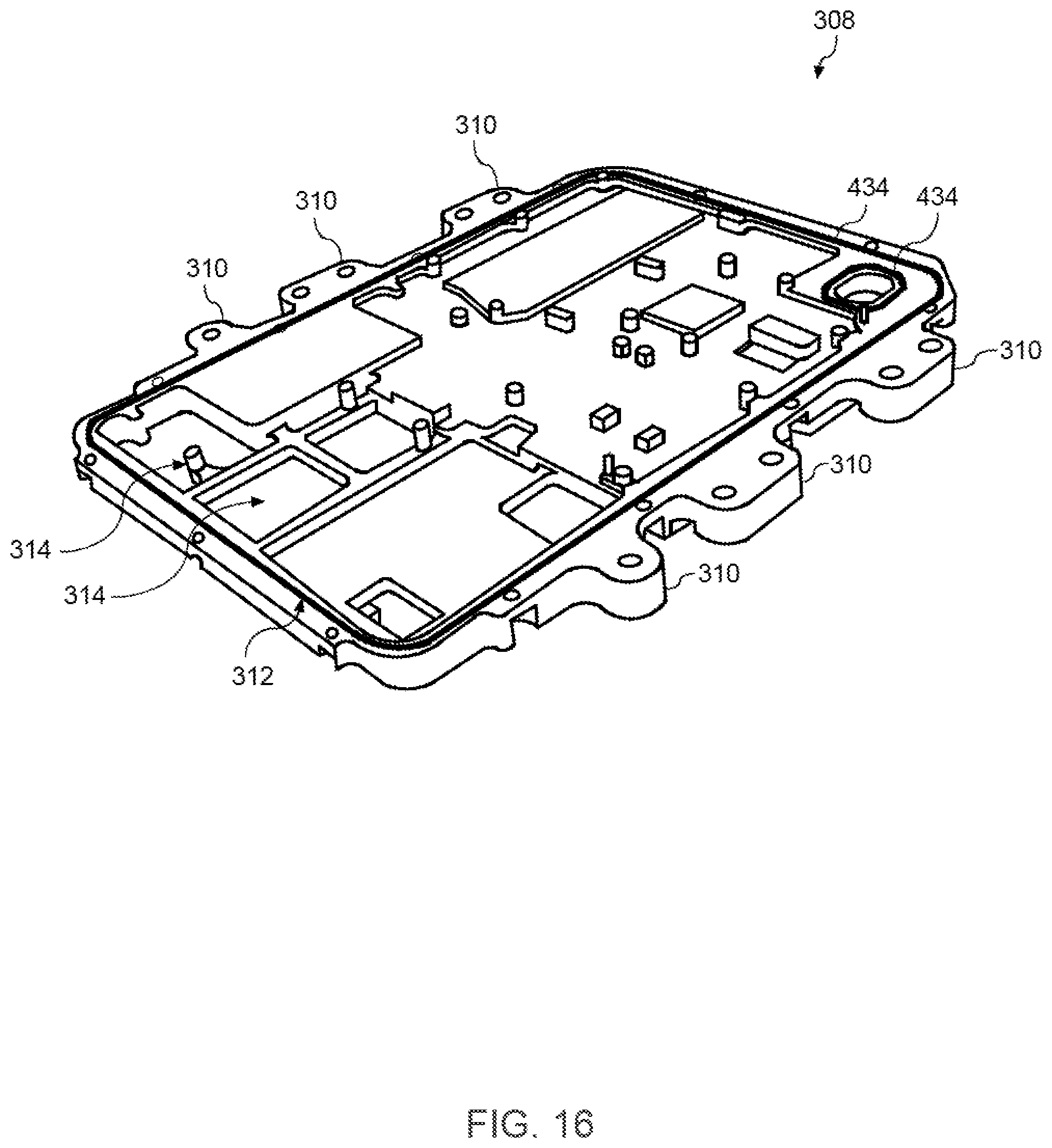 Patent US11815606 Figure 16 – Light detection and ranging (LIDAR) system having a liquid cooled cold plate