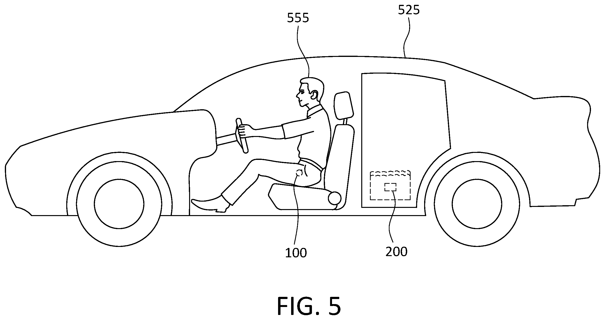Patent US11815610 Figure 9 – Device, system, and method for determining a location of a vehicle