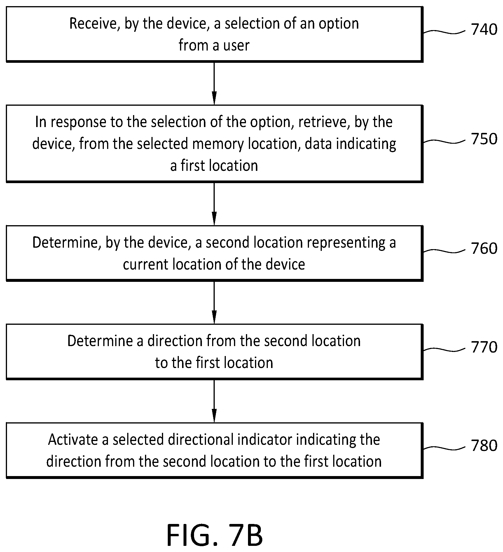 Patent US11815610 Figure 12 – Device, system, and method for determining a location of a vehicle