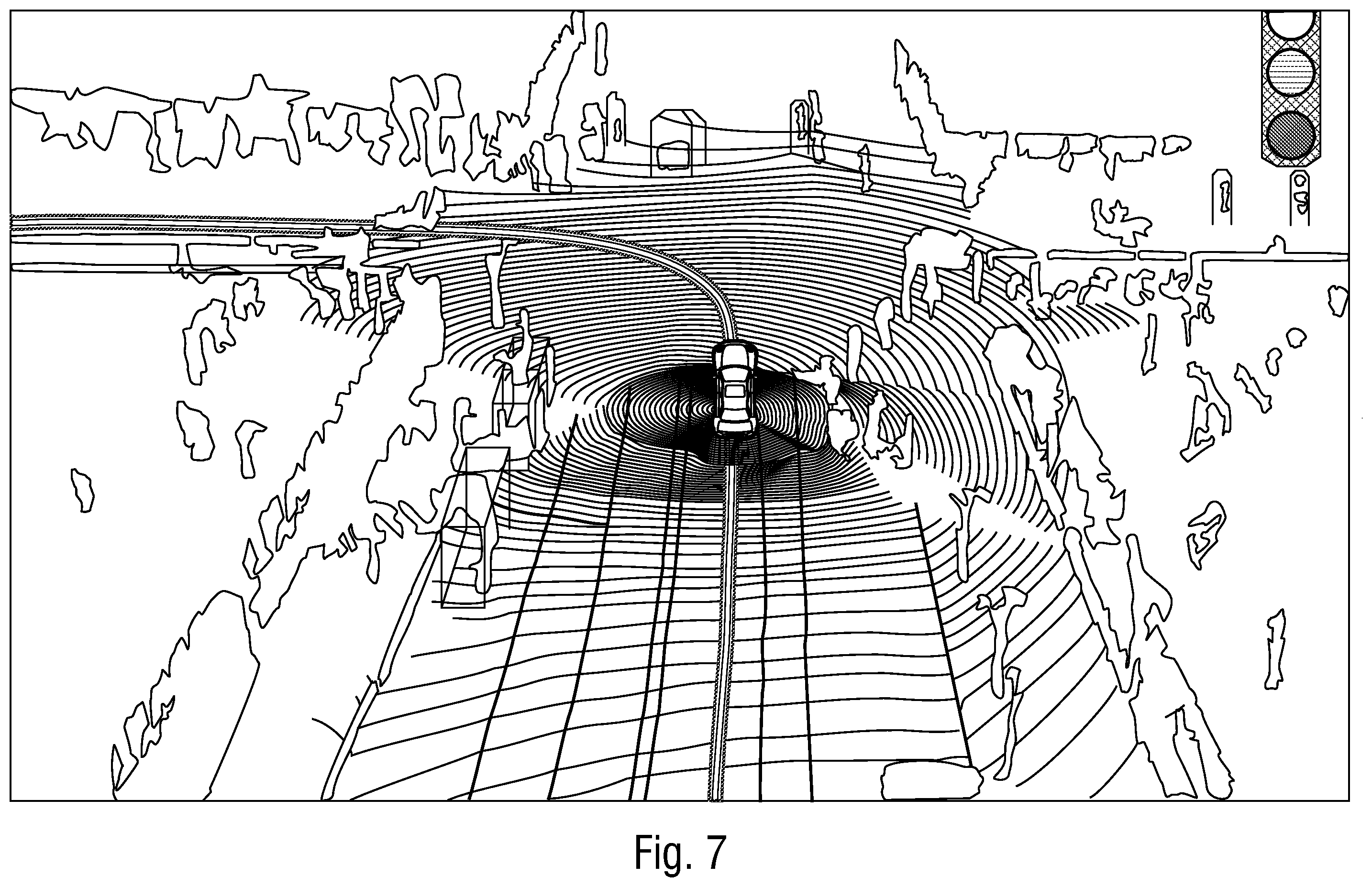 Patent US11815617 Figure 6 – Generation and use of HD maps